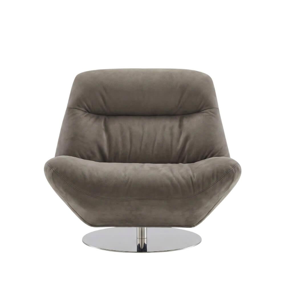 Manarola Tekli Döner Koltuk - Alcantara B - Koala Y303 (Grade S)