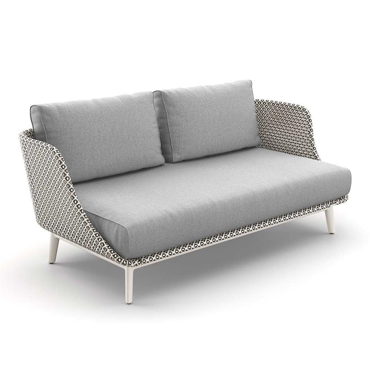 Dedon Mbarq Pepper Low-Back 3-Seater Sofa