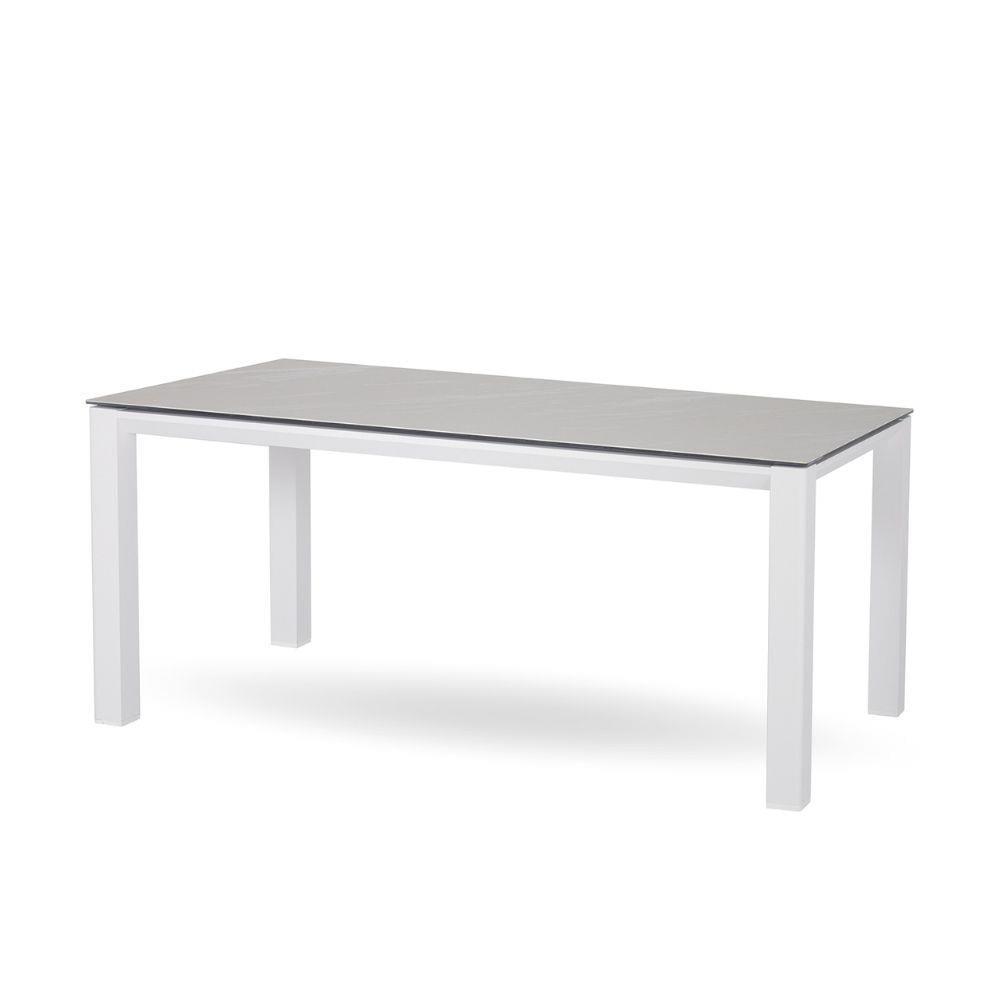 Metal Concept Yemek Masası  180x90x75 cm - Beyaz