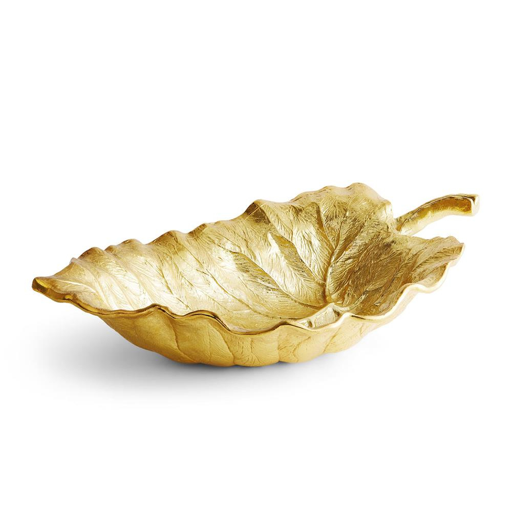 Michael Aram New Leaves Elephant Ear Large Servis Kasesi