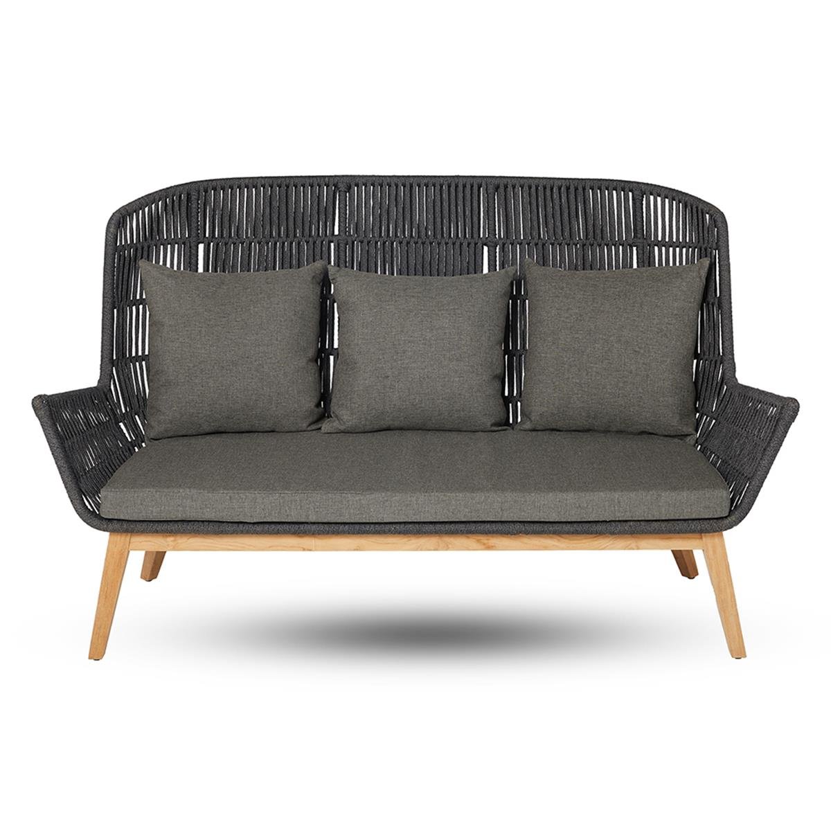 Kayu Teak Minoto Three-Seater Sofa