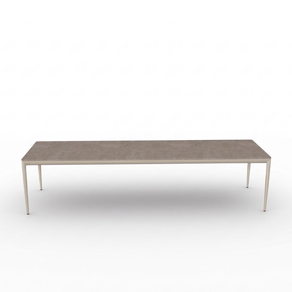 Nagomi Yemek Masası - Frame Linen - Top Ceramic Scisto