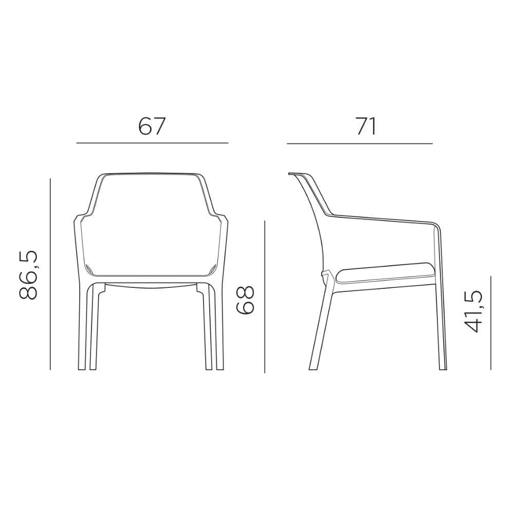 NARDI NET RELAX ISTIFLENEBİLİR KOLTUK