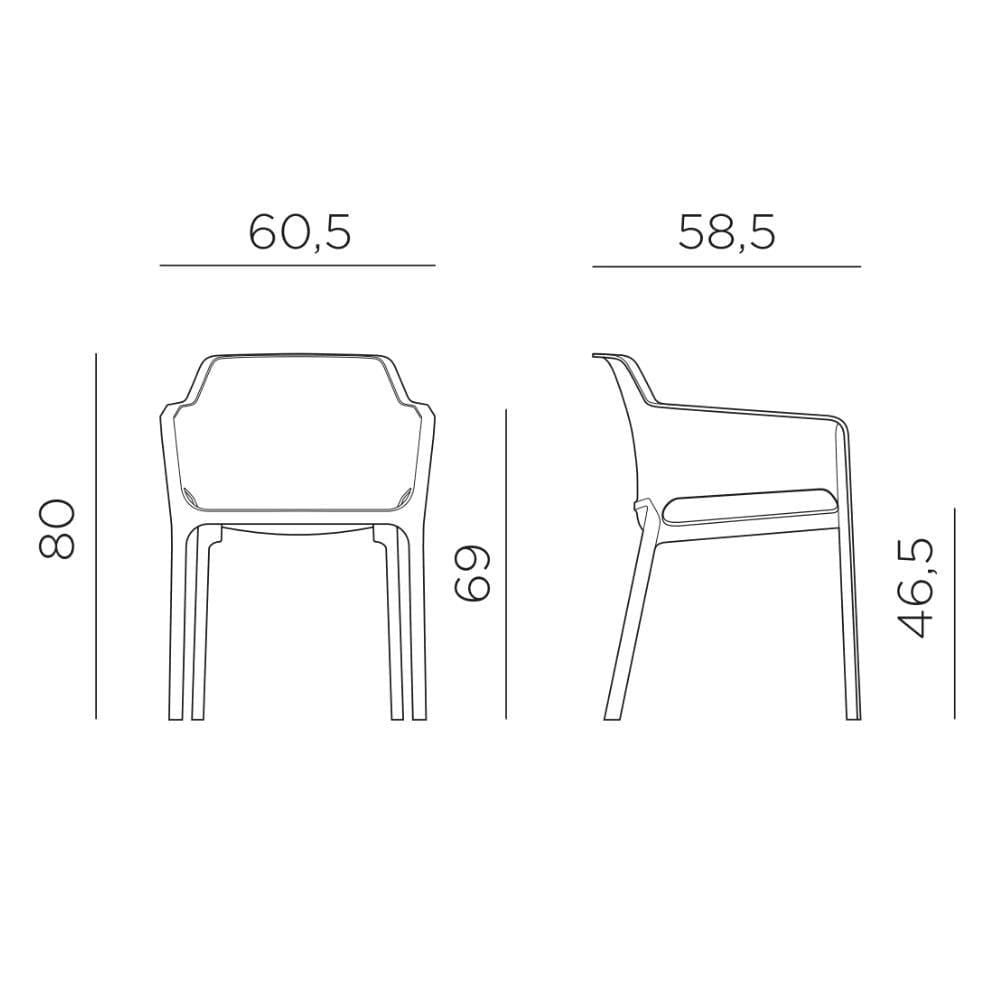 Nardi Net Step Masa Takımı