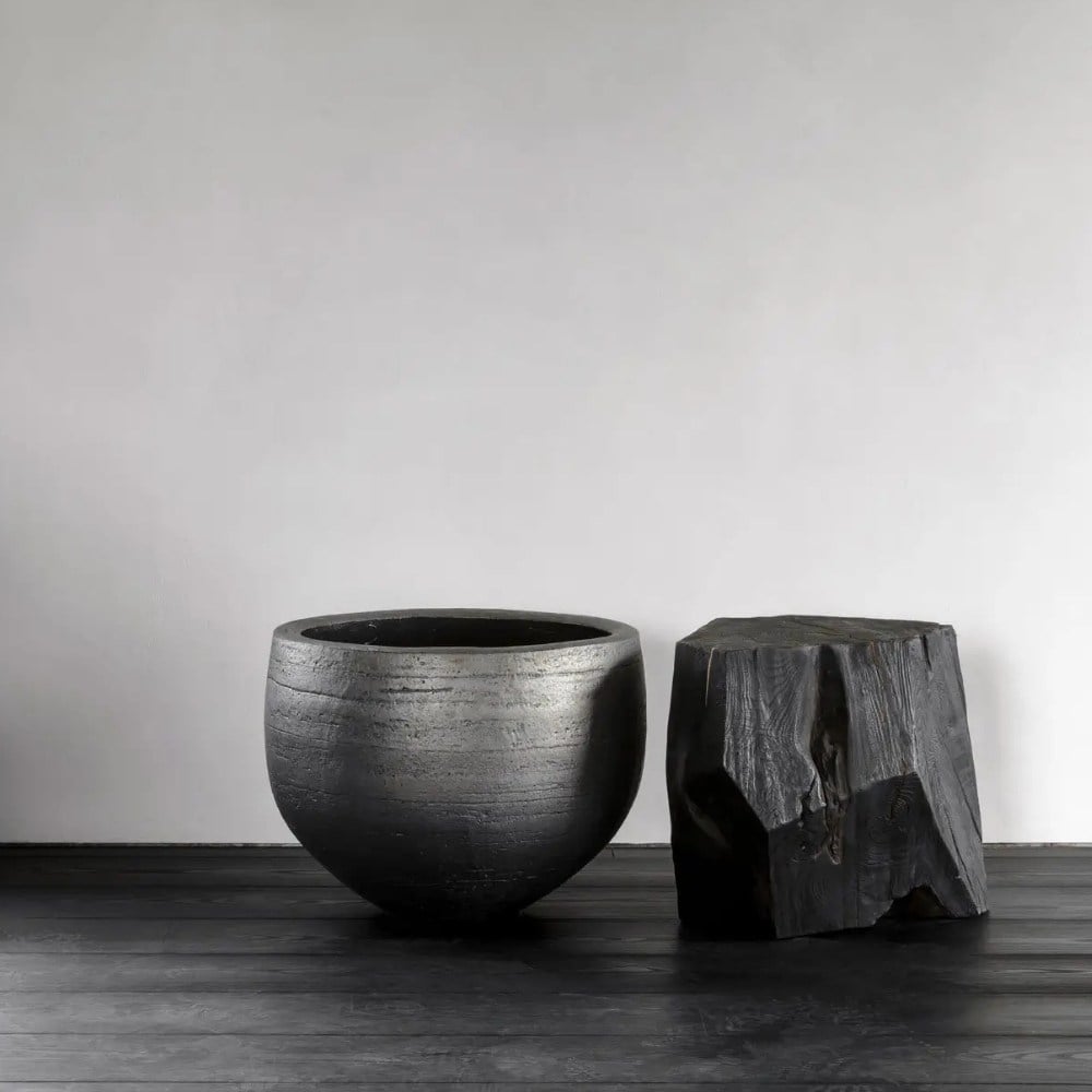 Nuuk Pot Saksı (60)-Metal Art