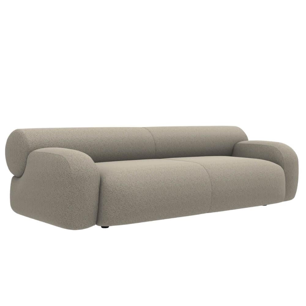 Oscar Kanepe (255)- Saddle Leather Fabric Ica-02 Lima Bar in Colour Brown (Silver)