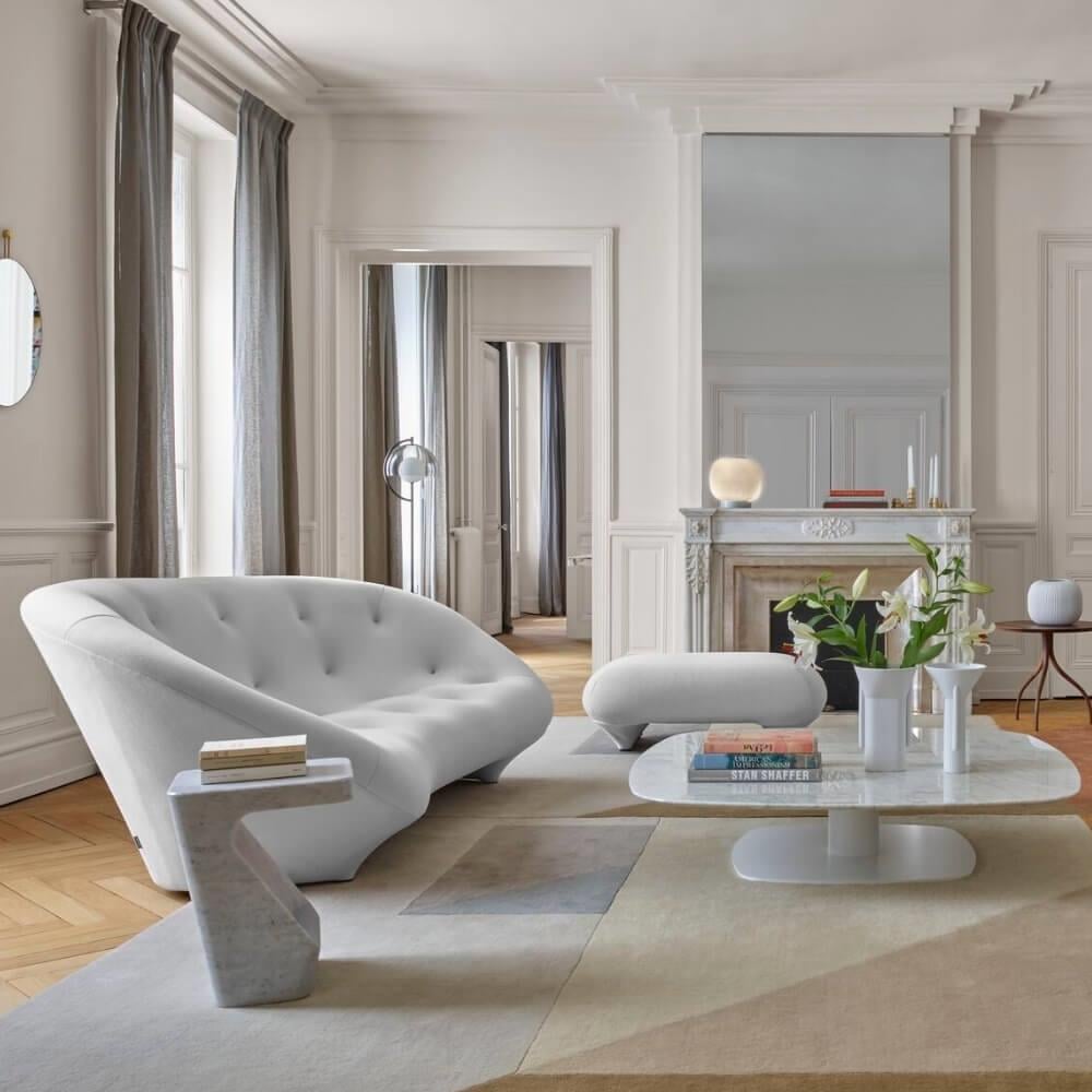 Ploum Large Yüksek Sırtlı Kanepe-Kumaş Appa Ulster (Grade I)