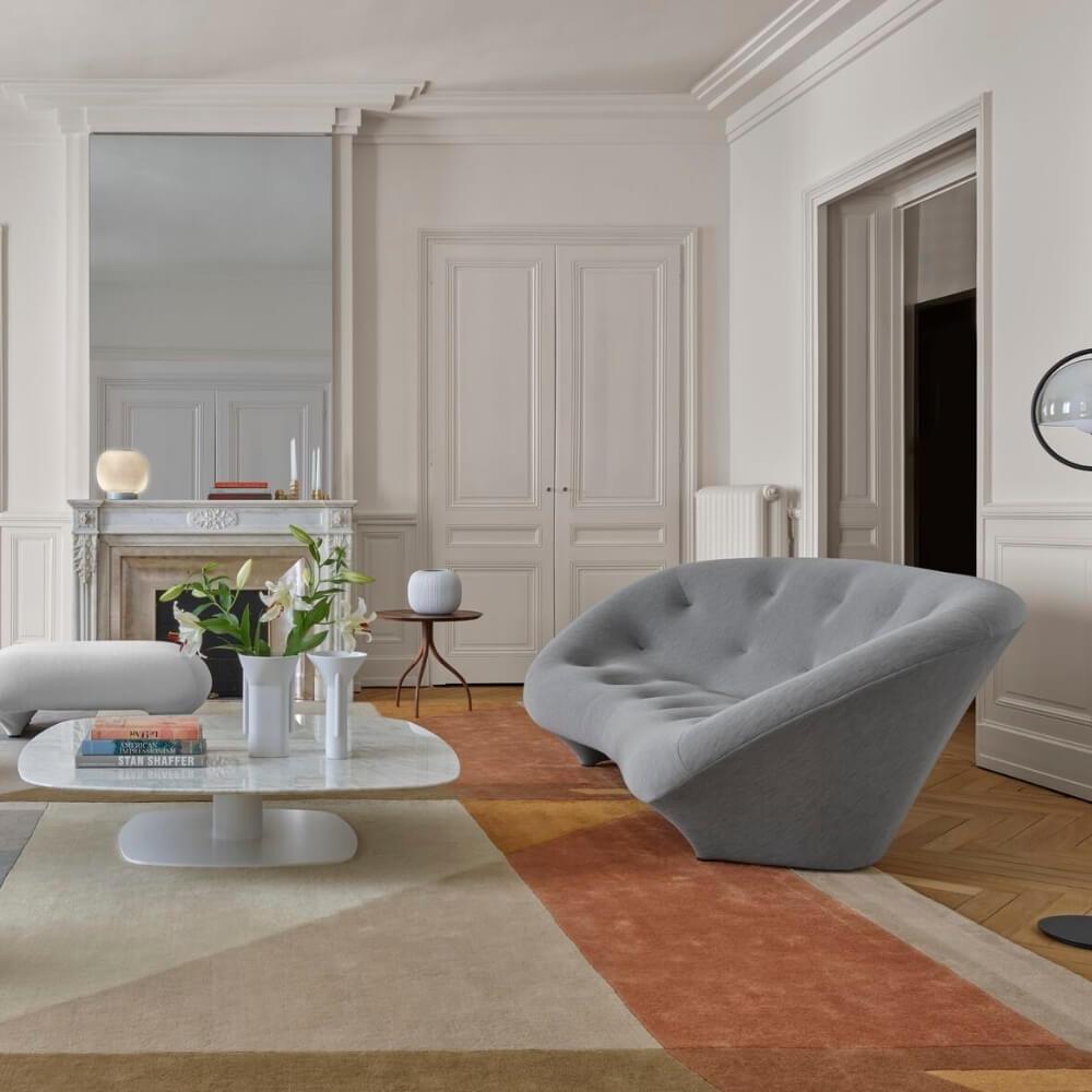 Ploum Large Yüksek Sırtlı Kanepe-Kumaş Mobby Grass- (Grade H)