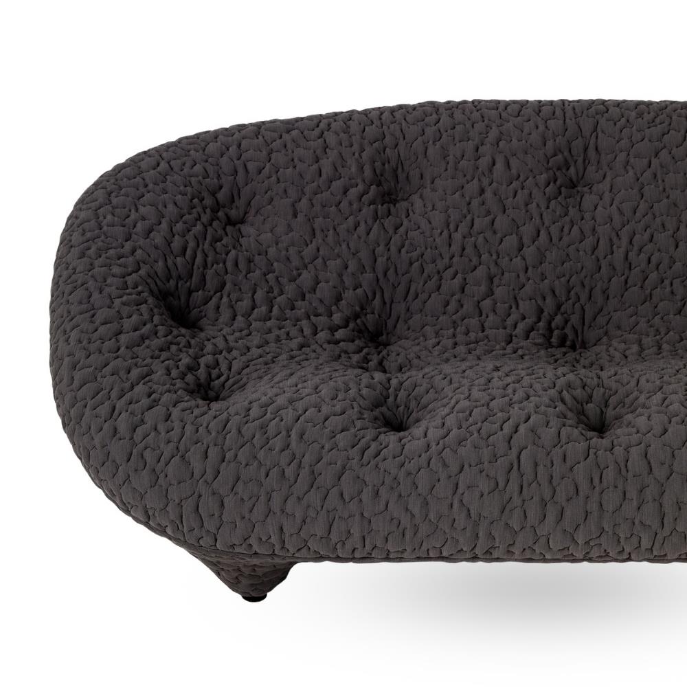 Ploum Medium Yüksek Sırtlı Kanepe-Kumaş Moby Rock (3383) (Grade H)