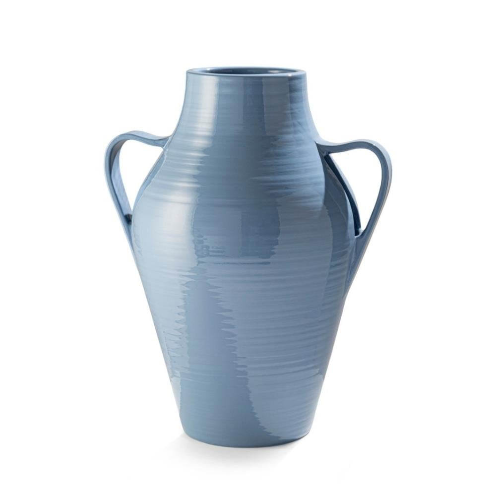 Quartara Seramik Vazo - 90 cm - Blu Risacca