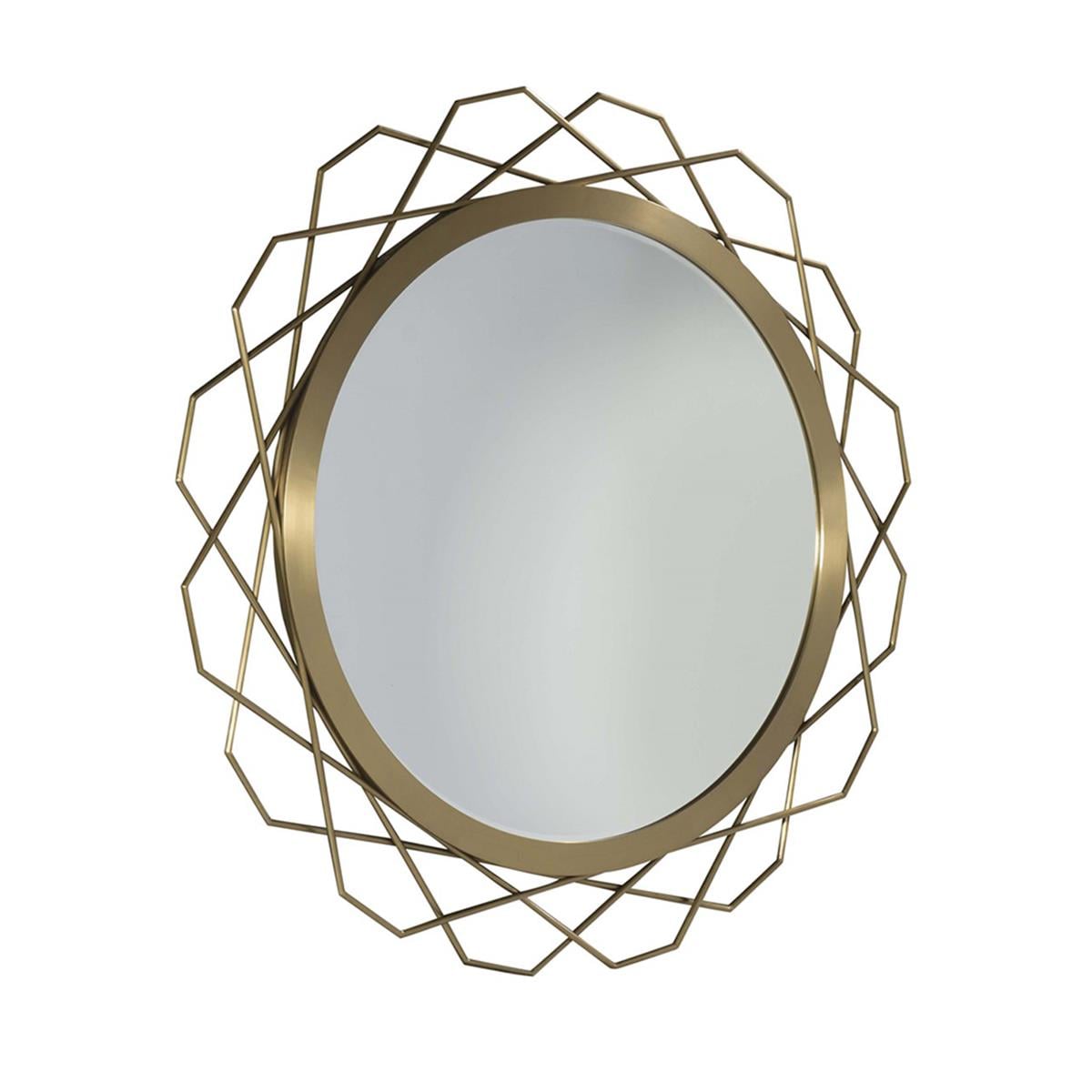 Runway / Bauble Round Metal Ayna D111 cm