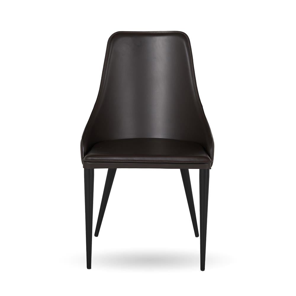 Sara Kolsuz Sandalye-Koyu Kahve