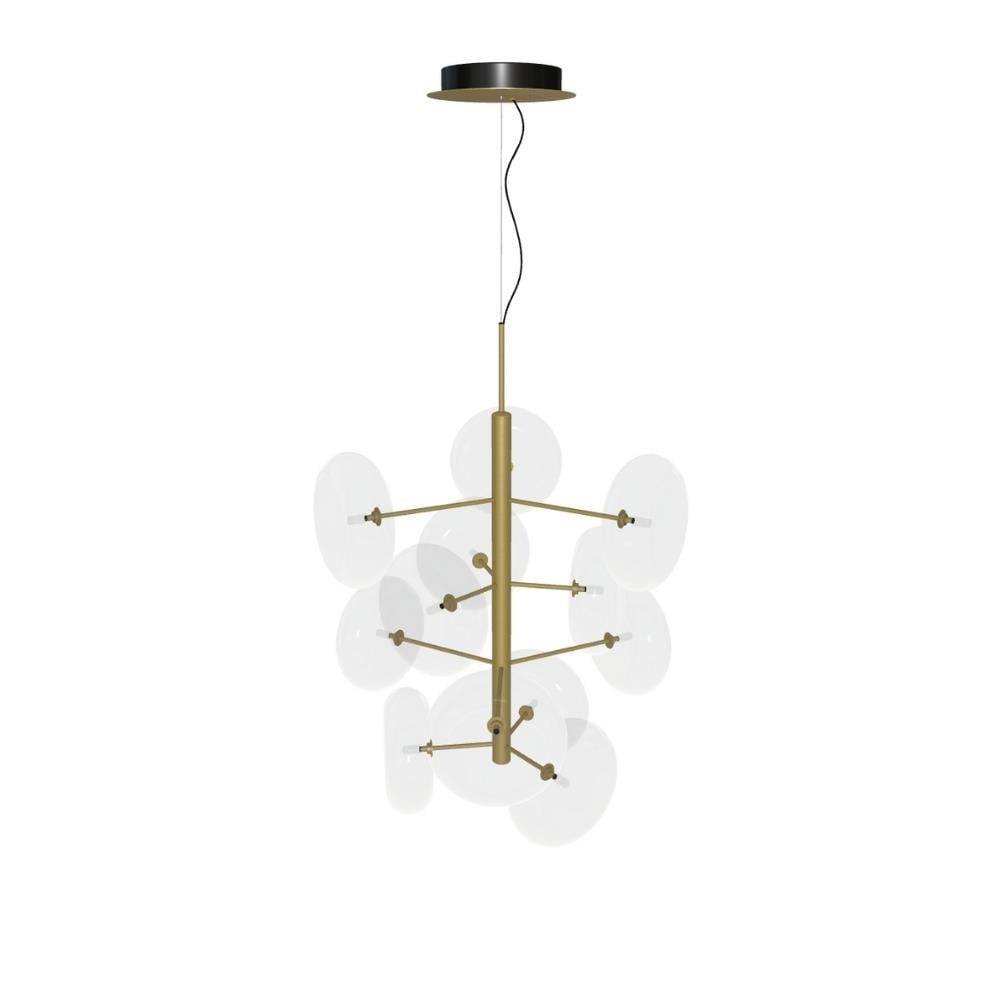 Spark Tavan Aydınlatma-Frame Natural Brass (M352)-Lamp Transperent (V001)
