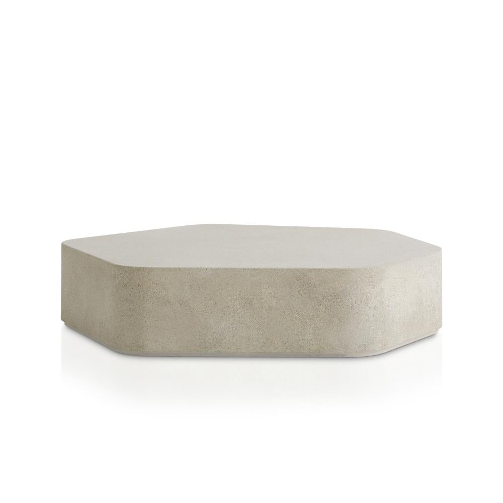 Talo Hexagonal Orta Sehpa (C709)- Stone (C1)