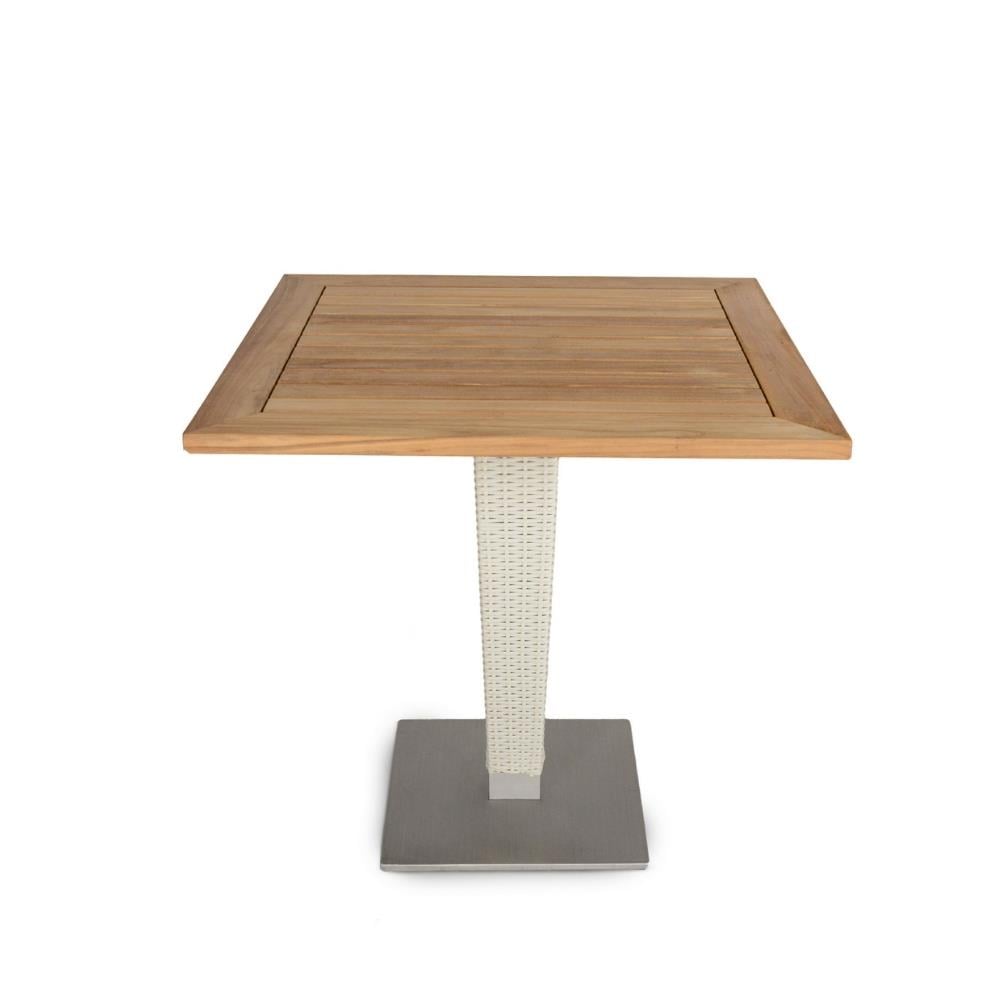 Teak 90 cm Kare Masa