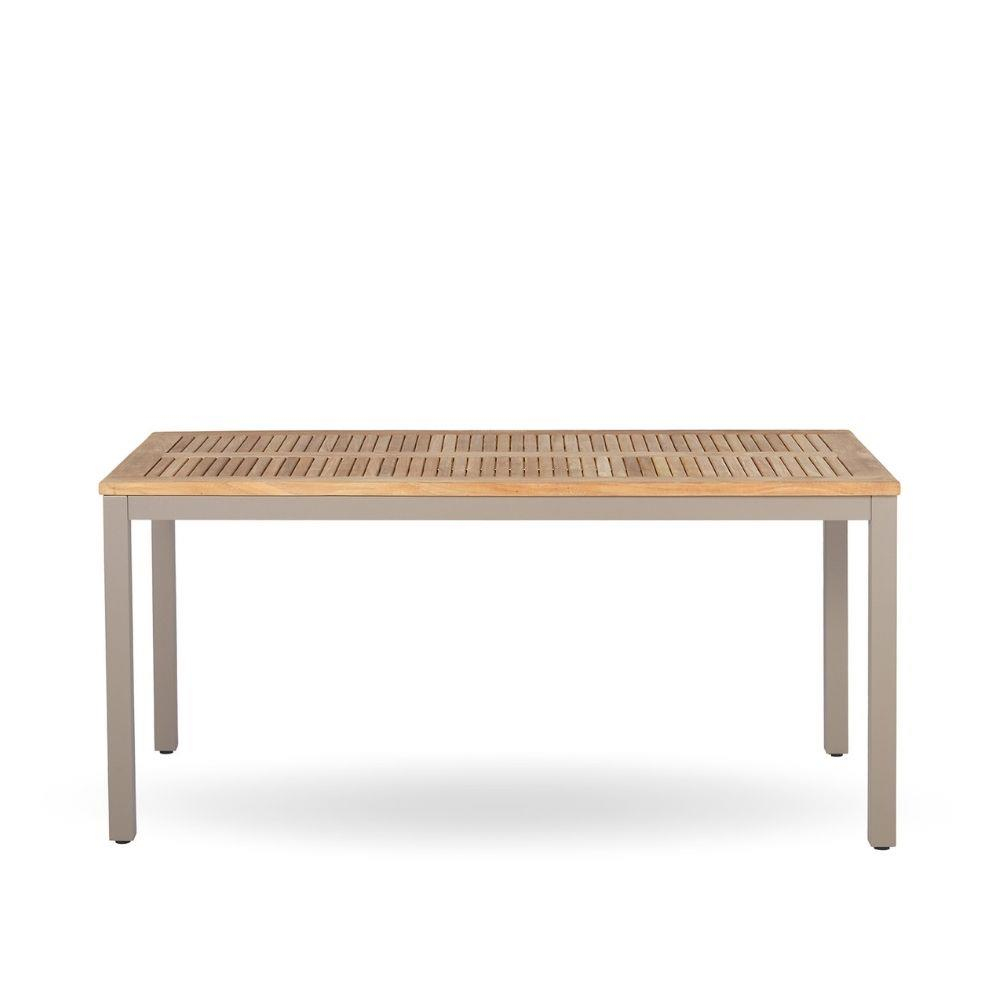 Teak Dikdörtgen Masa Tablası 80x160 Cm Kalınlık :3cm Lata: 3cm