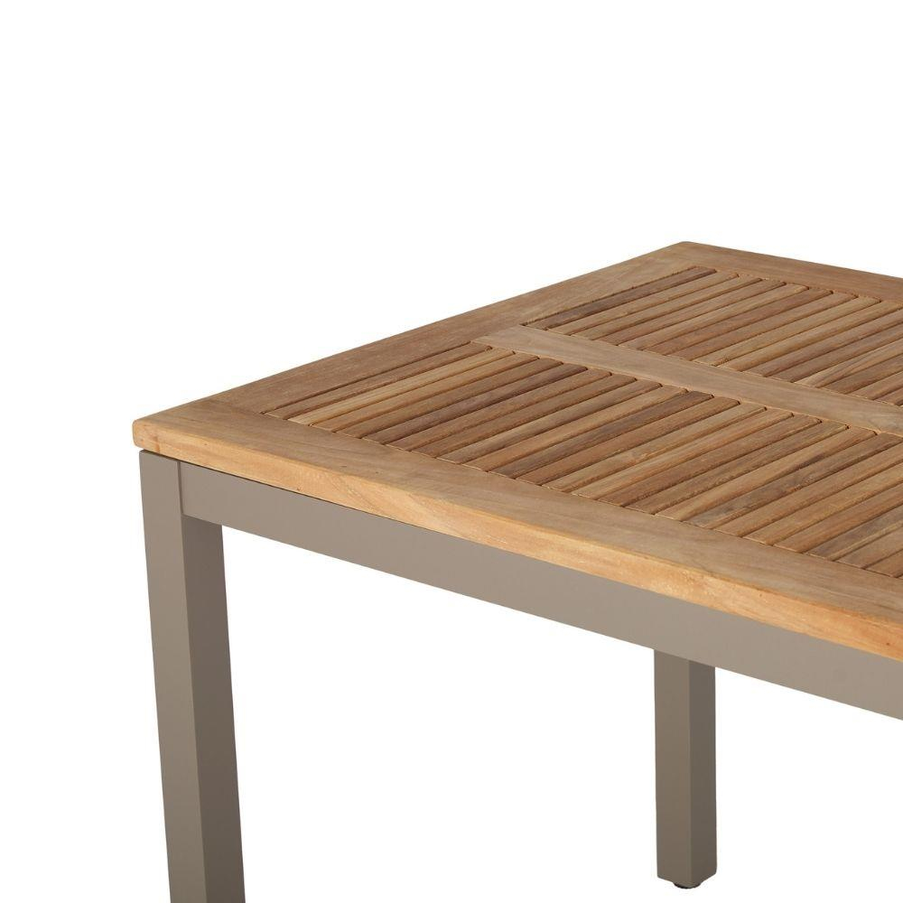 Teak Dikdörtgen Masa Tablası 80x160 Cm Kalınlık :3cm Lata: 3cm