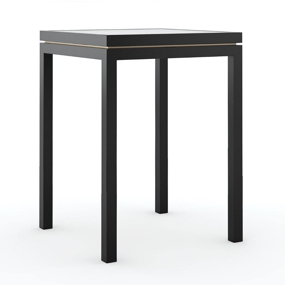 The Sandbox Yan Sehpa-Finish Tuxedo Black-Whisper of Gold