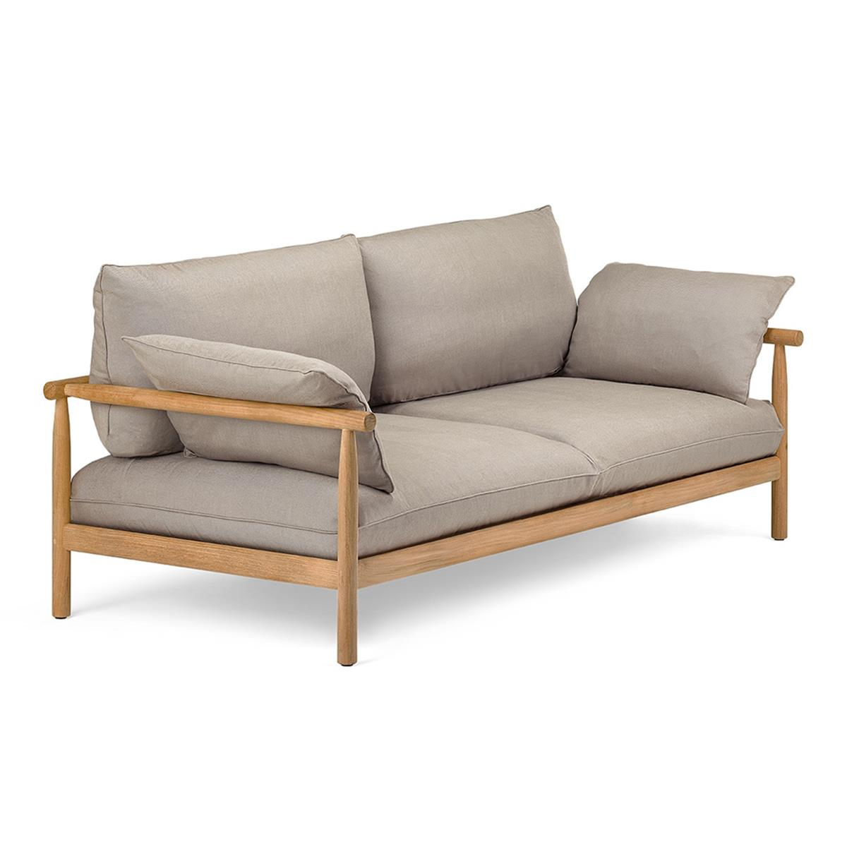 Dedon Tibbo Teak 2-Seater Sofa