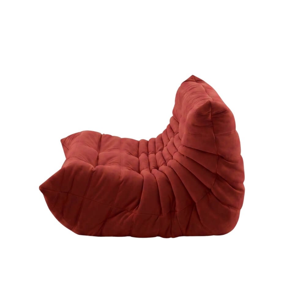 Togo Small İkili Kanepe-Kumaş  Alcantara B Amaretto (Y335)-(Grade S)