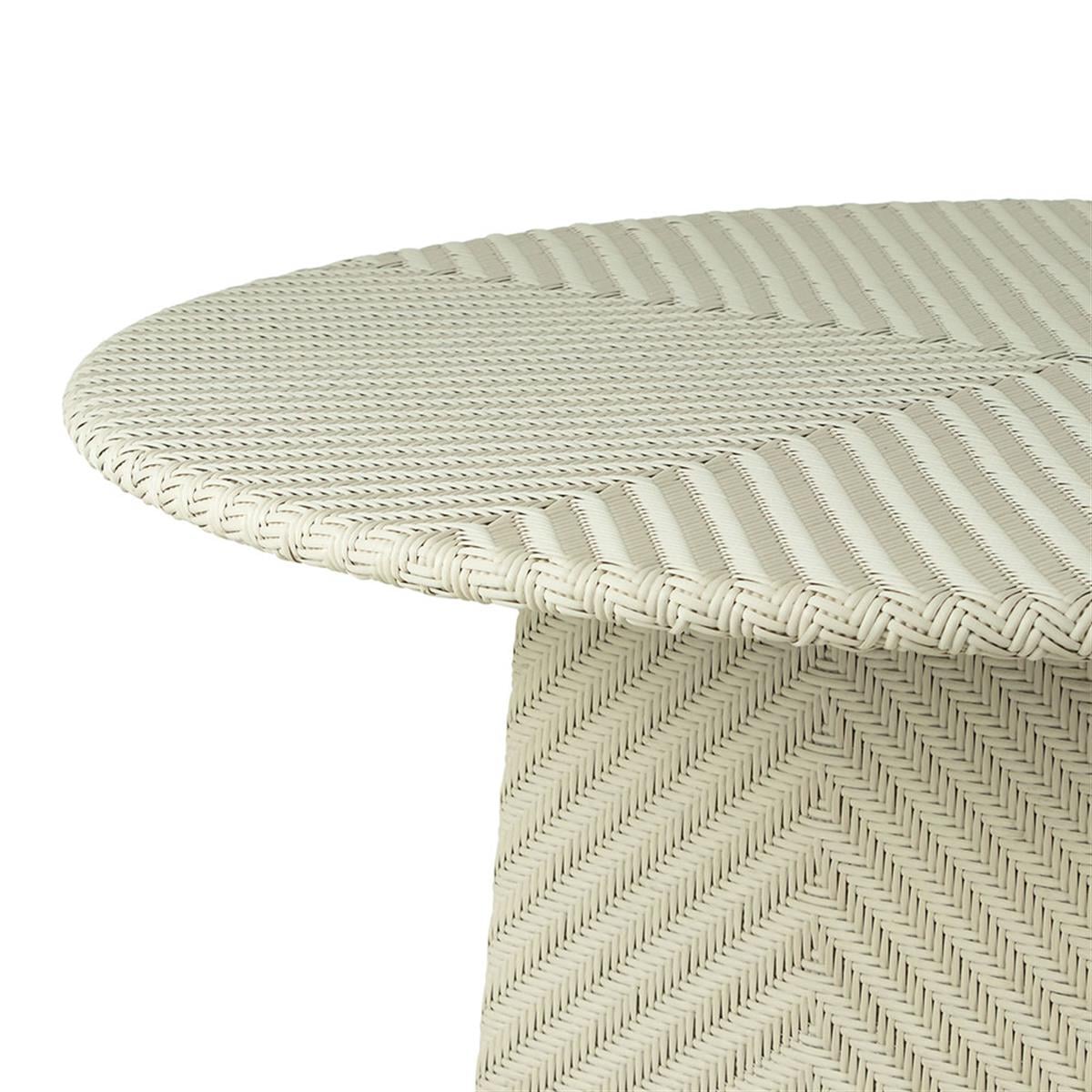 Valencia Yuvarlak Yemek Masası- Polypeel 120 New White