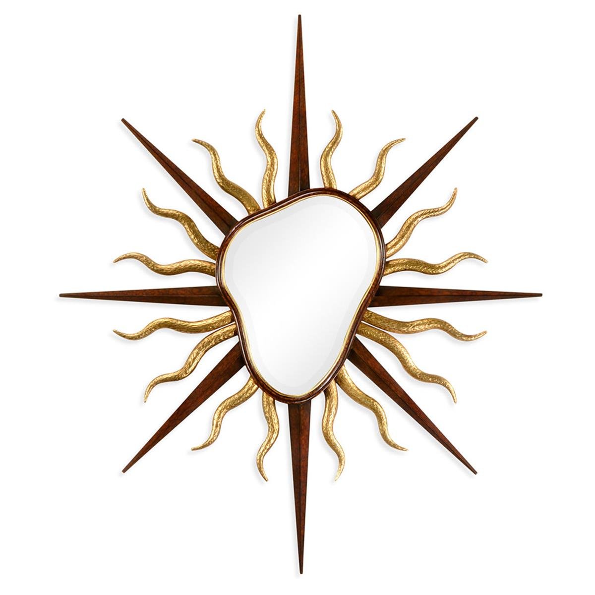 Jonathan Charles Versailles Faux Tortoise Shell Mirror