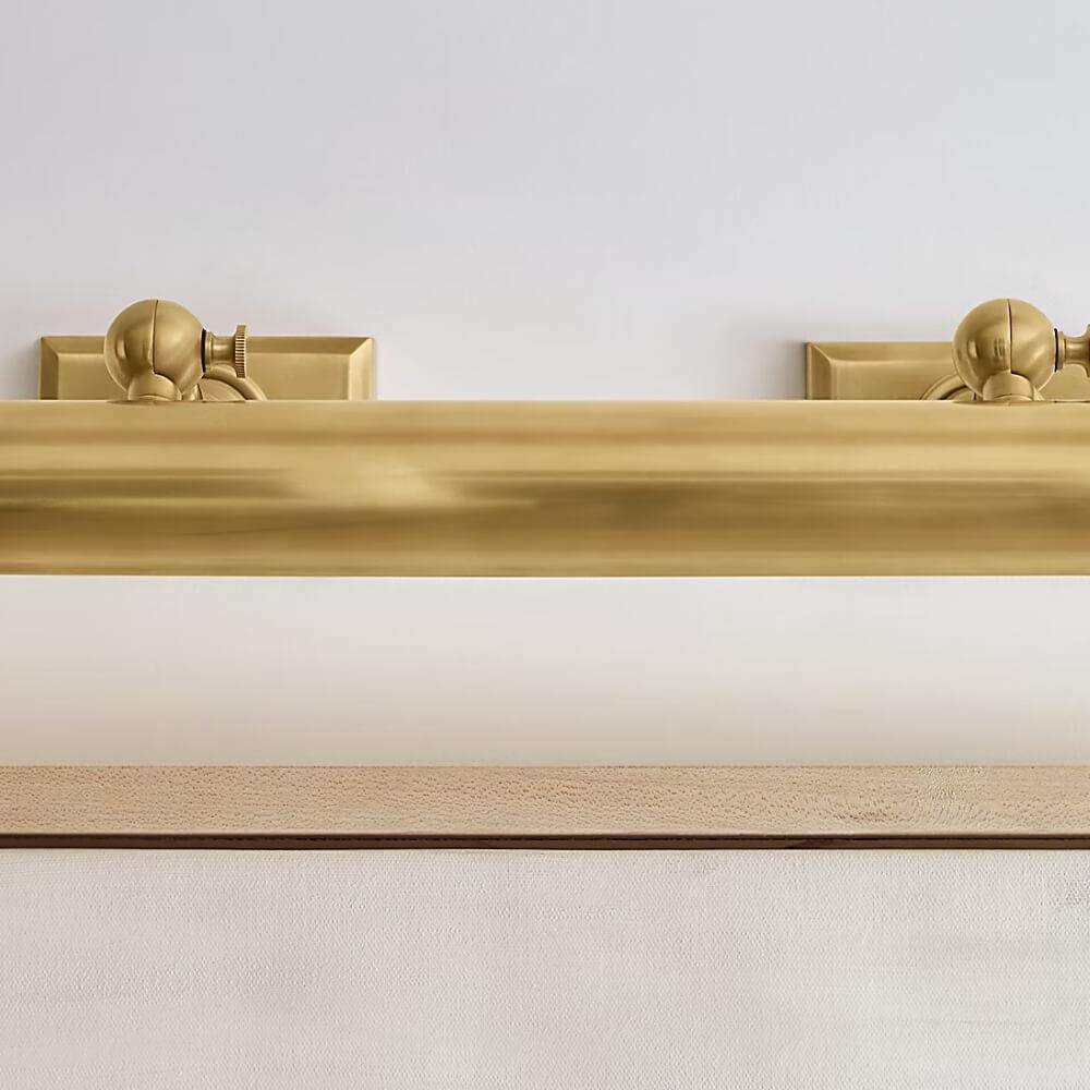 Visual Comfort & Co. Cabinet Makers Antique Brass Tablo Aydınlatması