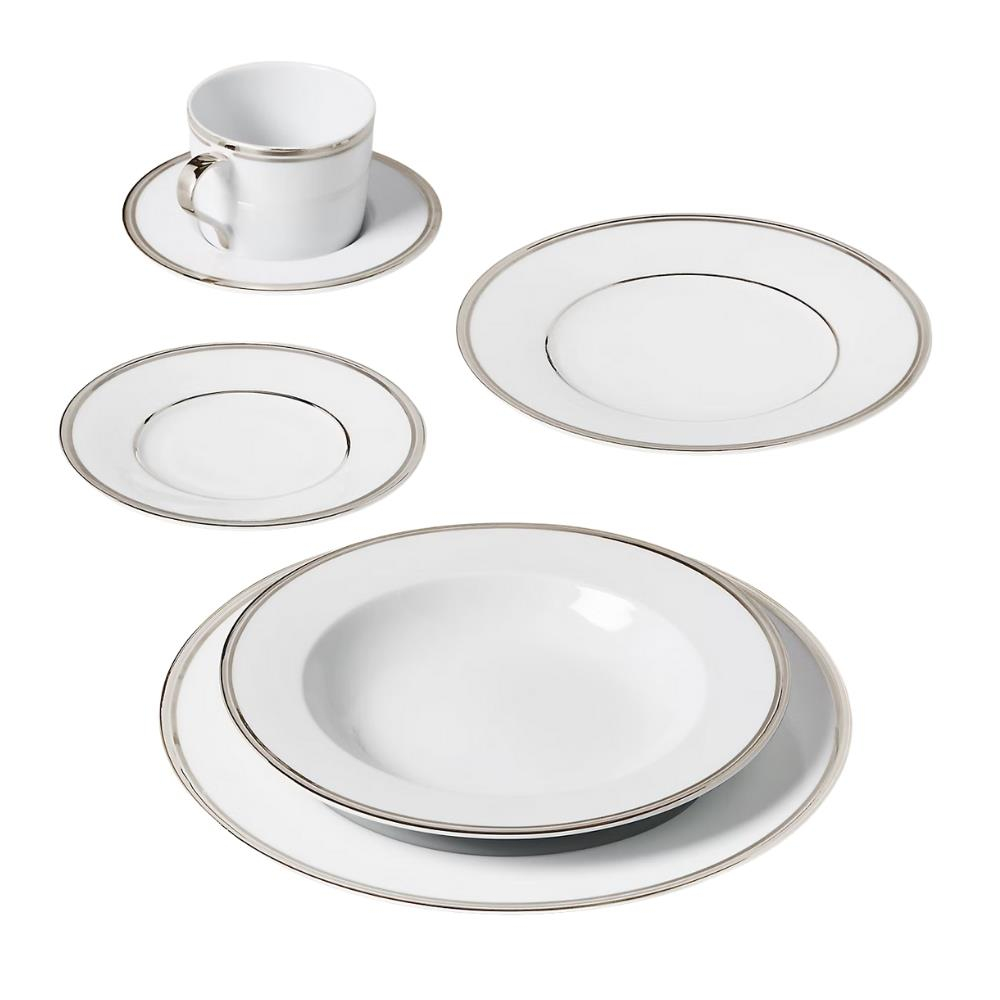 Wilshire Yemek Tabağı Platinum
