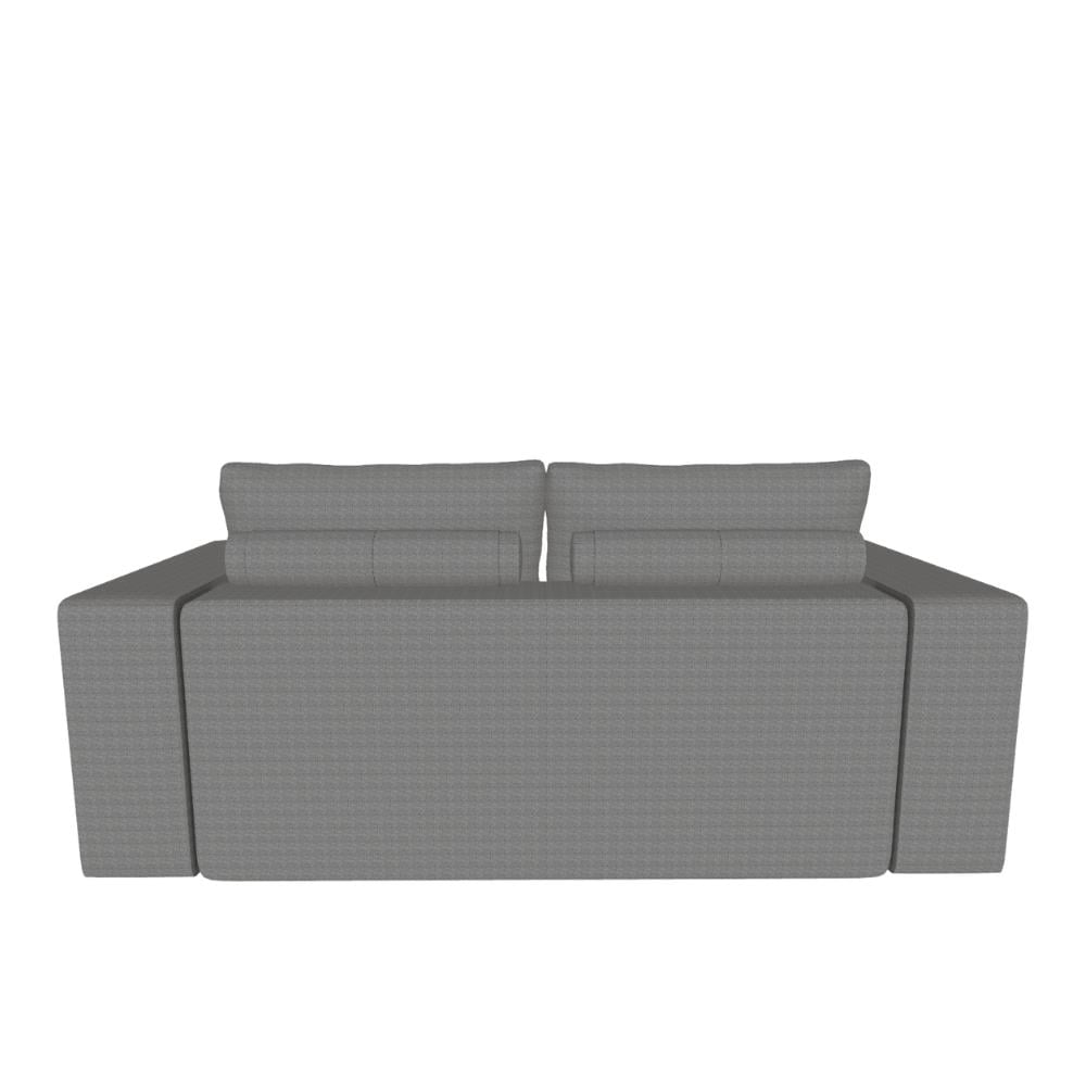 Zenit İkili Kanepe-Covering Grey Melange (TETA007)