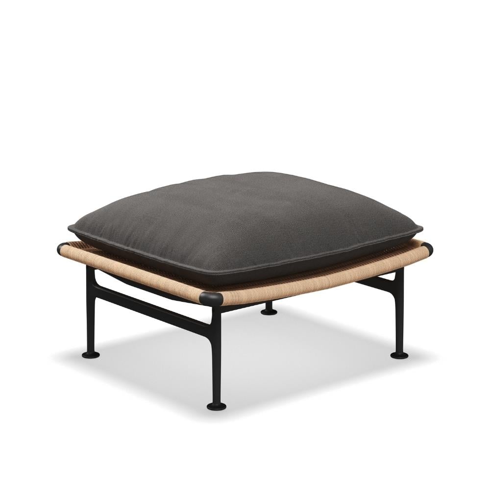 Zenith Puf-Meteor İskelet-Natural Teak-(Sunbrella Minder Dahil)