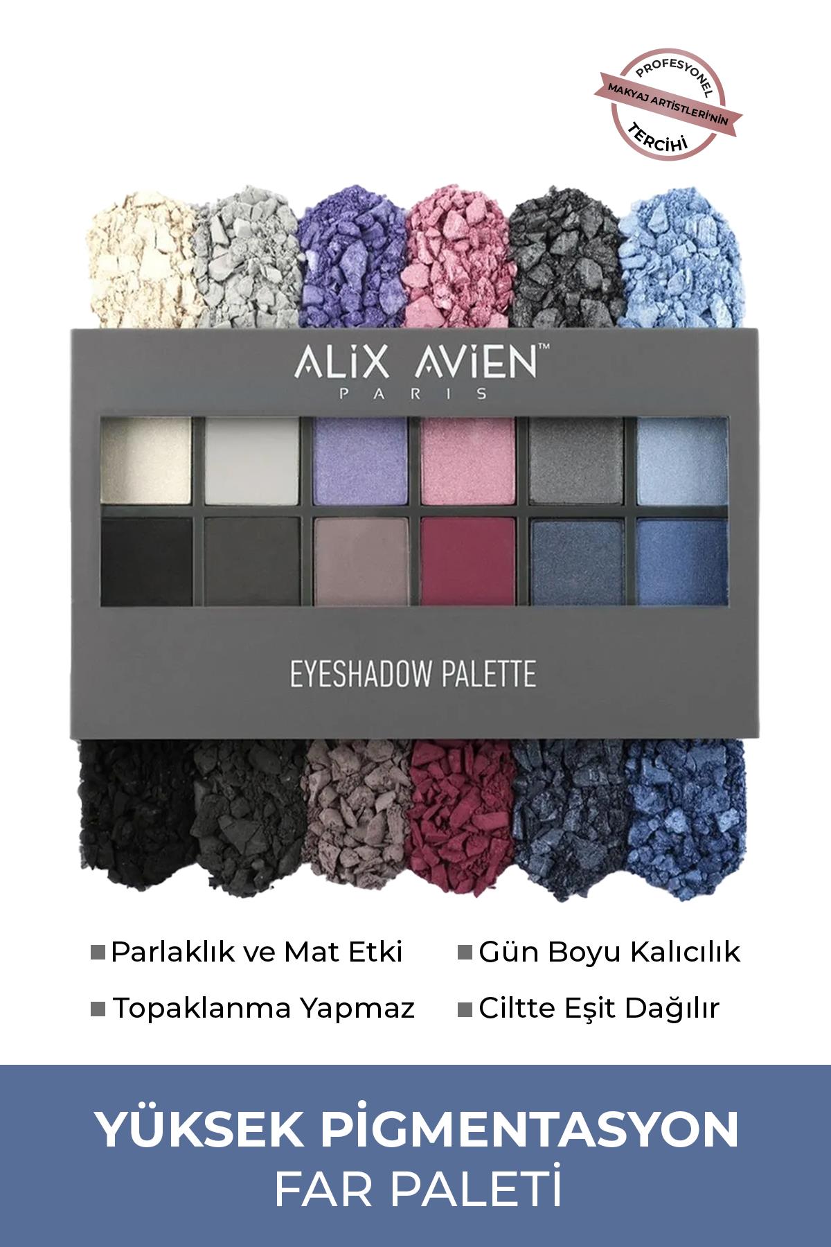 12 li Far Paleti - Eyeshadow Palette 333 Glamorous Galaxy 15,6 g