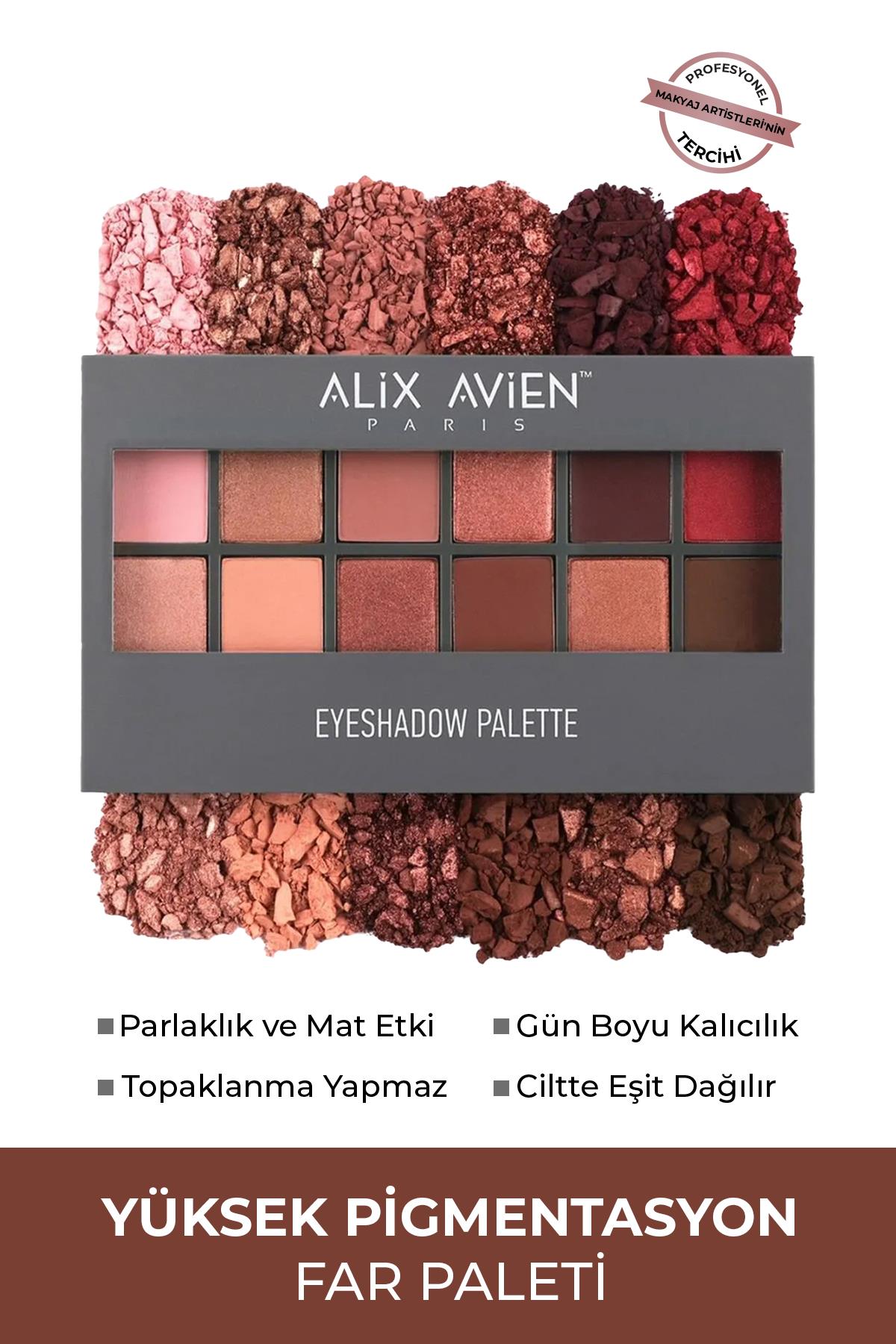 12 li Far Paleti - Eyeshadow Palette 777 Obsessive Addiction 15,6 g