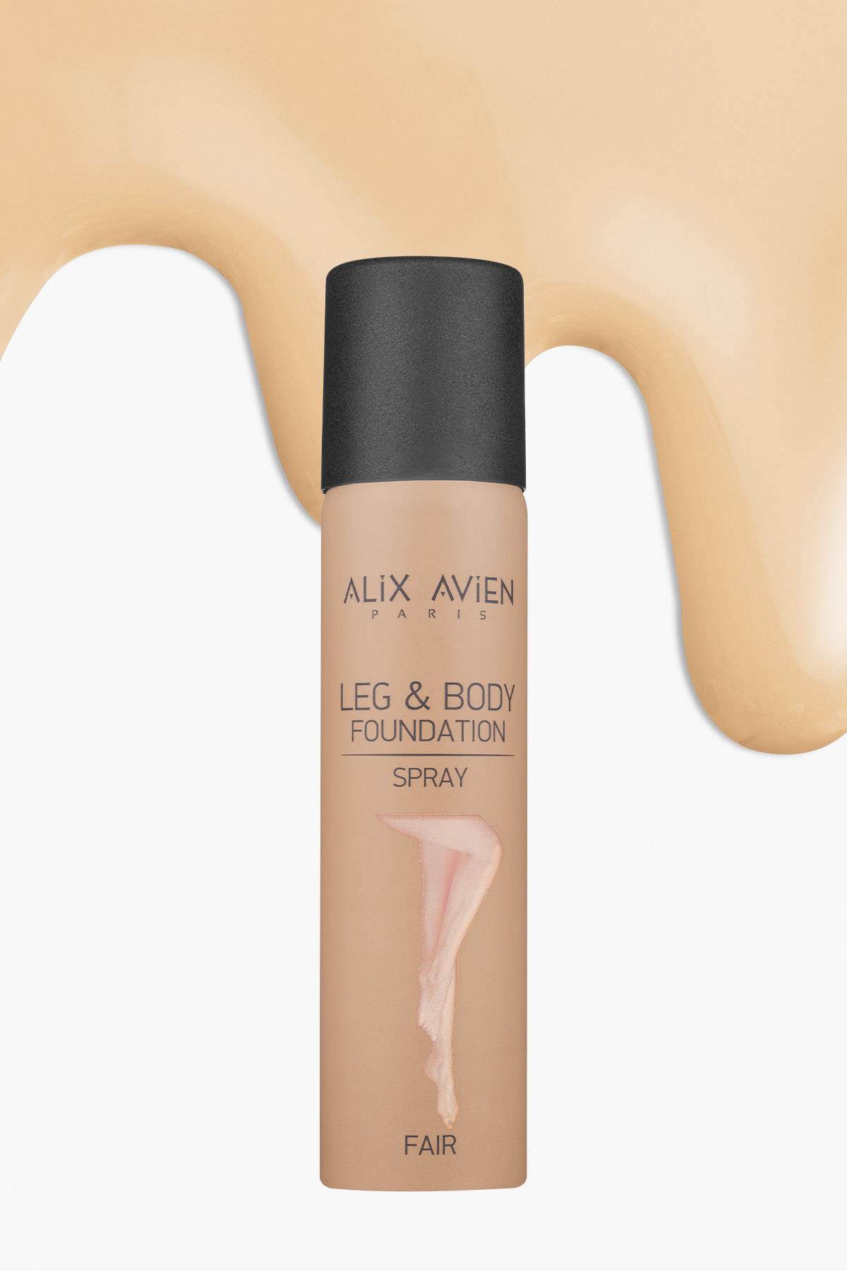 Bacak Fondöteni Fair Vücut Makyajı Bronzlaştırıcı Etki Sprey Çorap - Leg & Body Foundation 75 ml