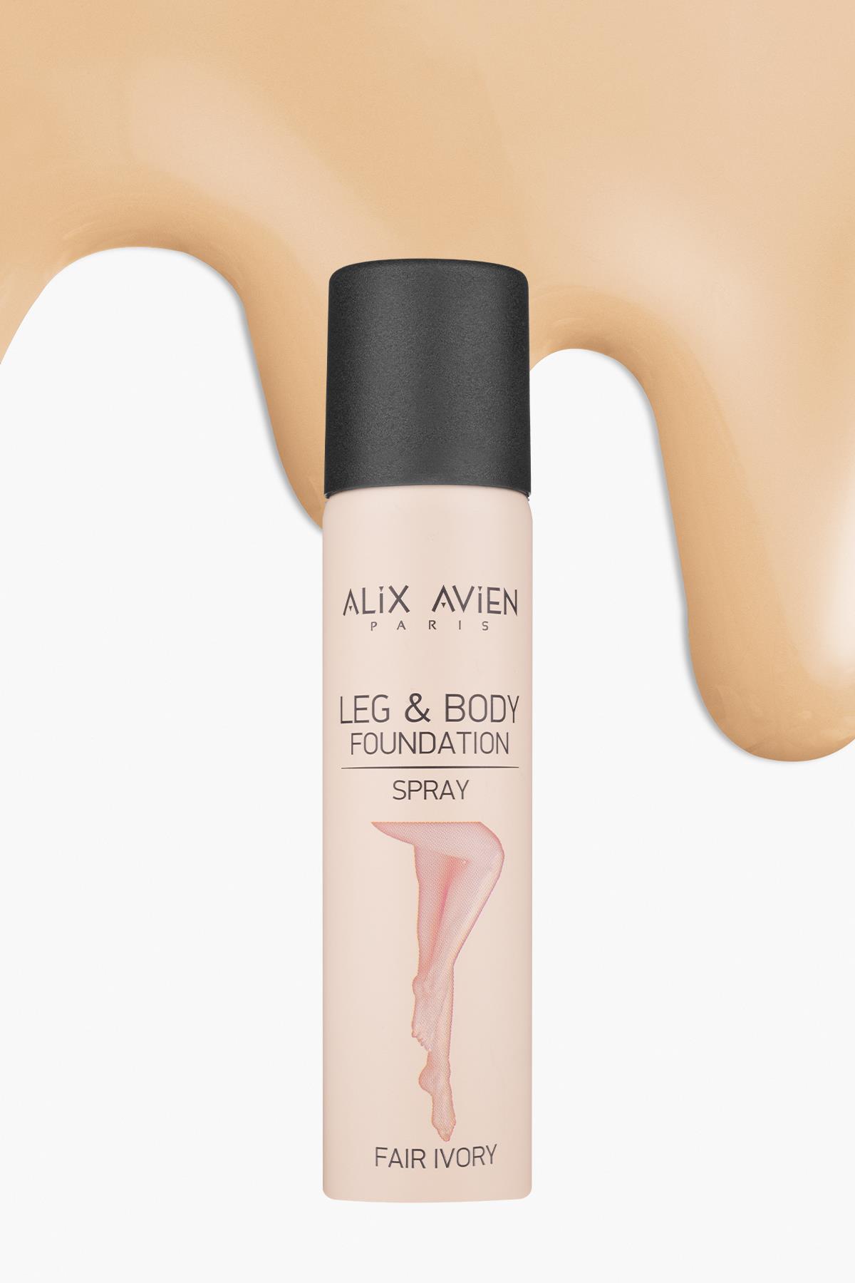 Bacak Fondöteni Light Vücut Makyajı Bronzlaştırıcı Etki Sprey Çorap - Leg & Body Foundation 75 ml