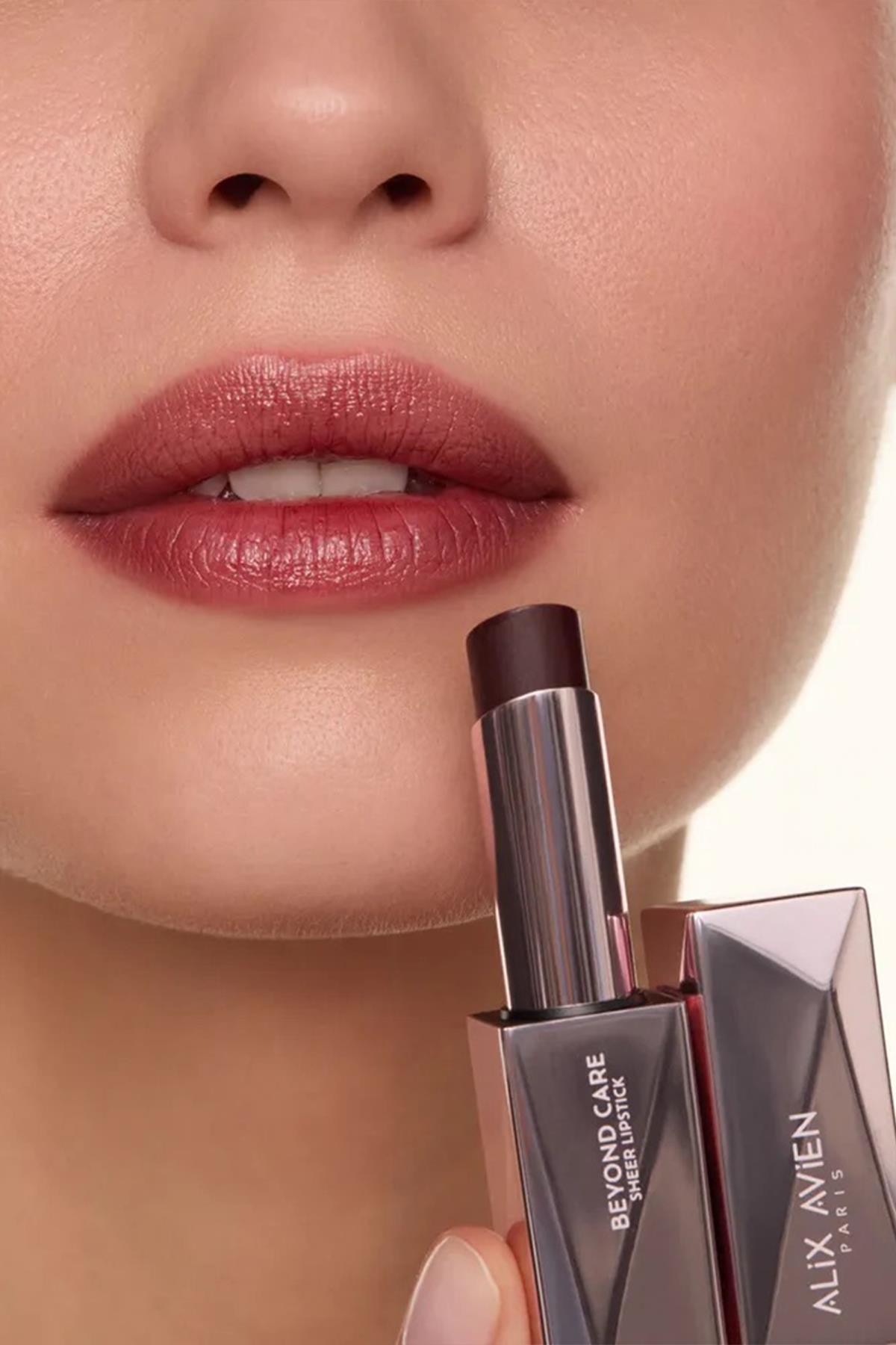 Beyond Care Sheer Lipstick 907 - Glossy Espresso - Yoğun Nemlendirici Besleyici Etki - Parlak Ruj