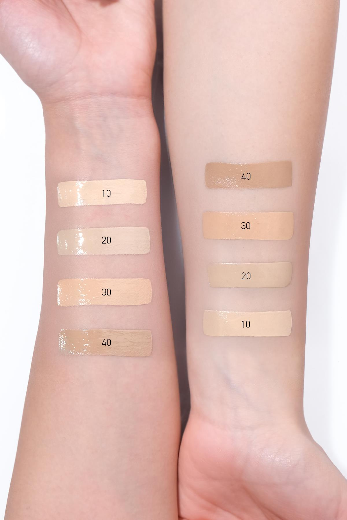Doğal Parlaklık Sağlayan SPF15 Faktör Nemlendiren BB Krem - Natlook BB Cream 40 Medium To Dark