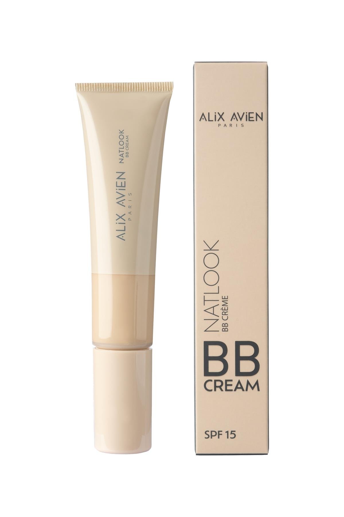 Doğal Parlaklık Sağlayan SPF15 Faktör Nemlendiren BB Krem - Natlook BB Cream 10 Fair to Light