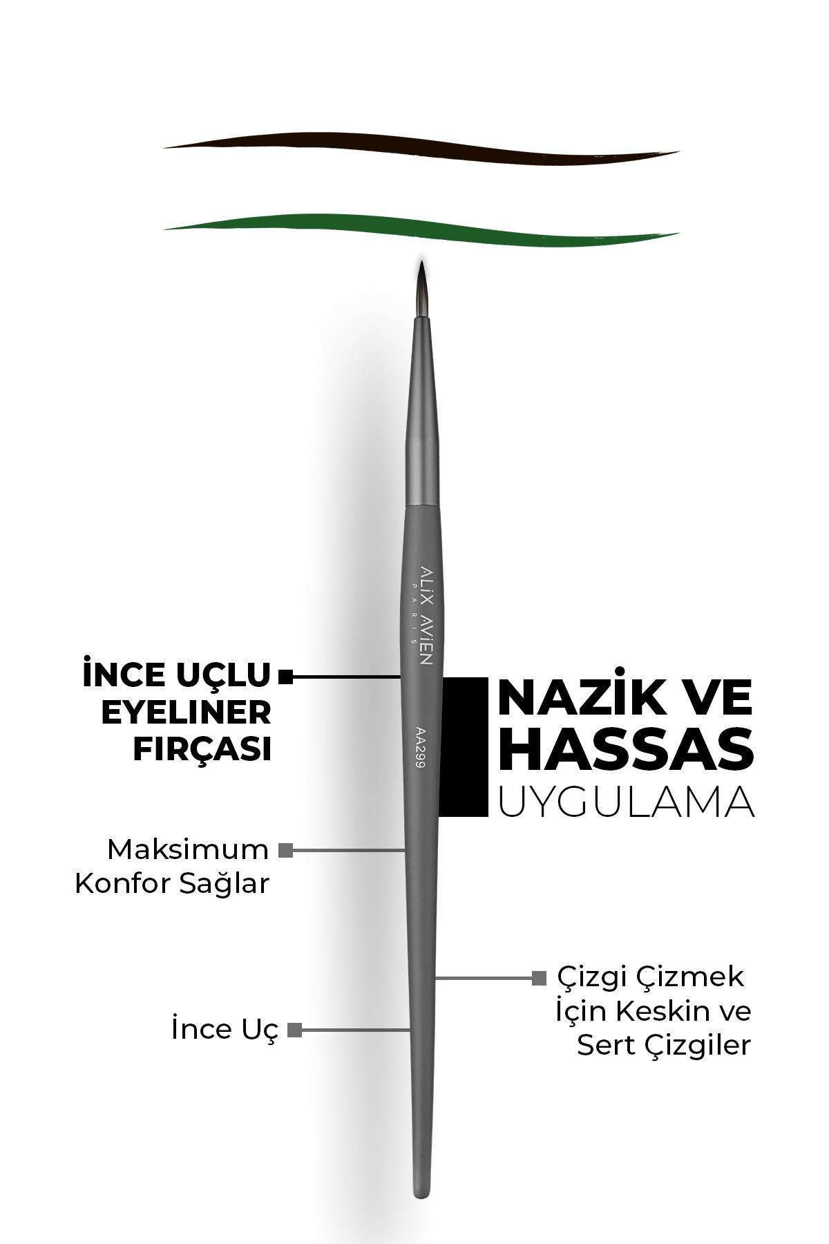 İnce Uçlu Eyeliner Fırçası - Eyeliner Brush AA299