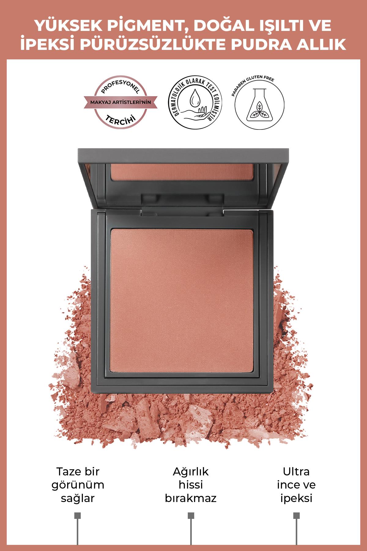 İpeksi Allık - Powder Blush 107 Soft Peach