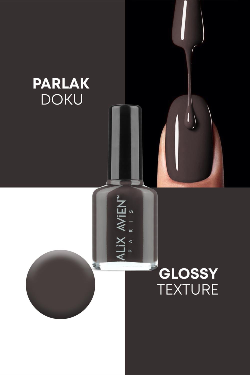 Kahverengi Oje 53 - Uzun Süreli Kalıcılık Hızlı Kuruma - Nail Lacquer 53