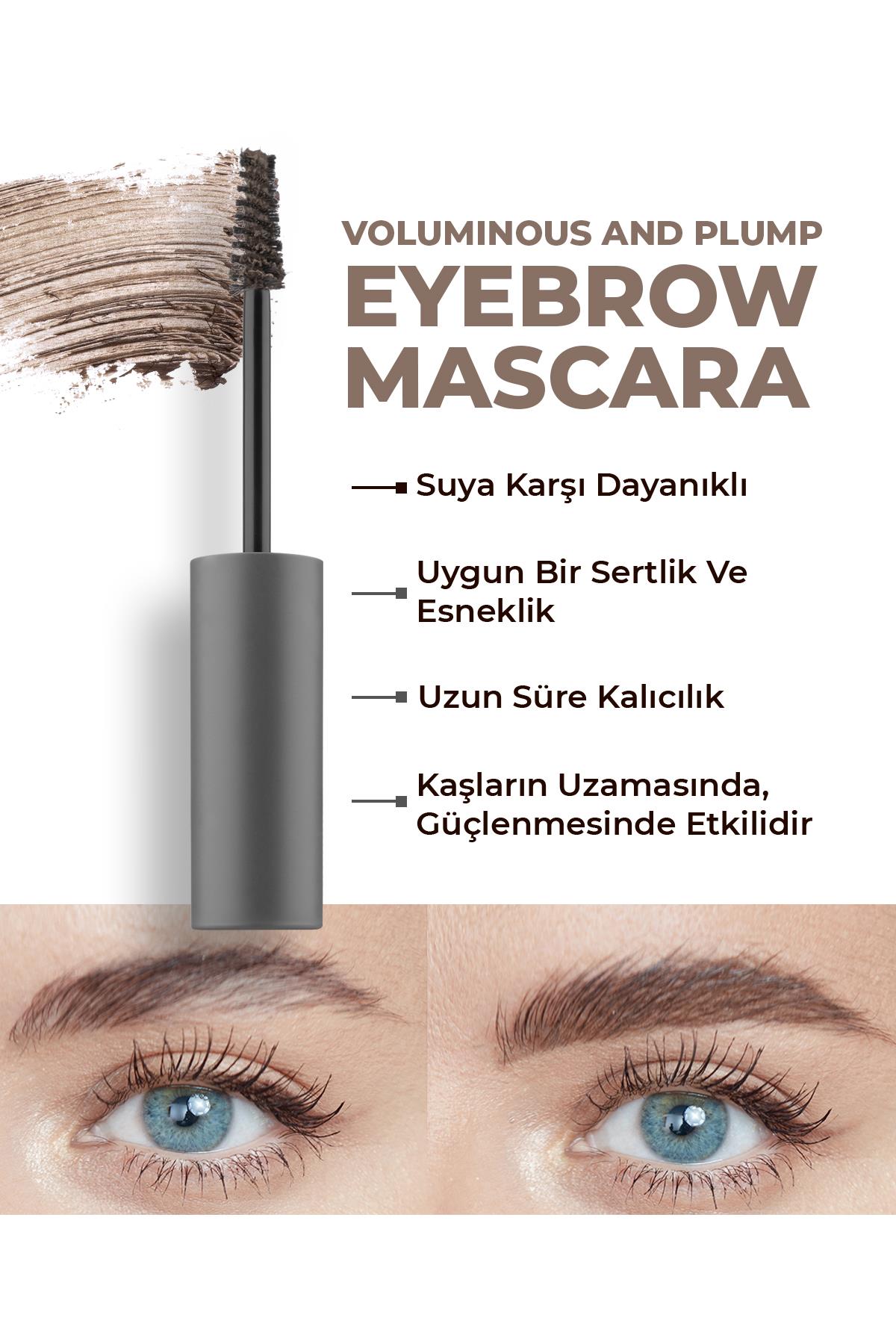 Kaş Sabitleyici Maskara - Eyebrow Mascara 801