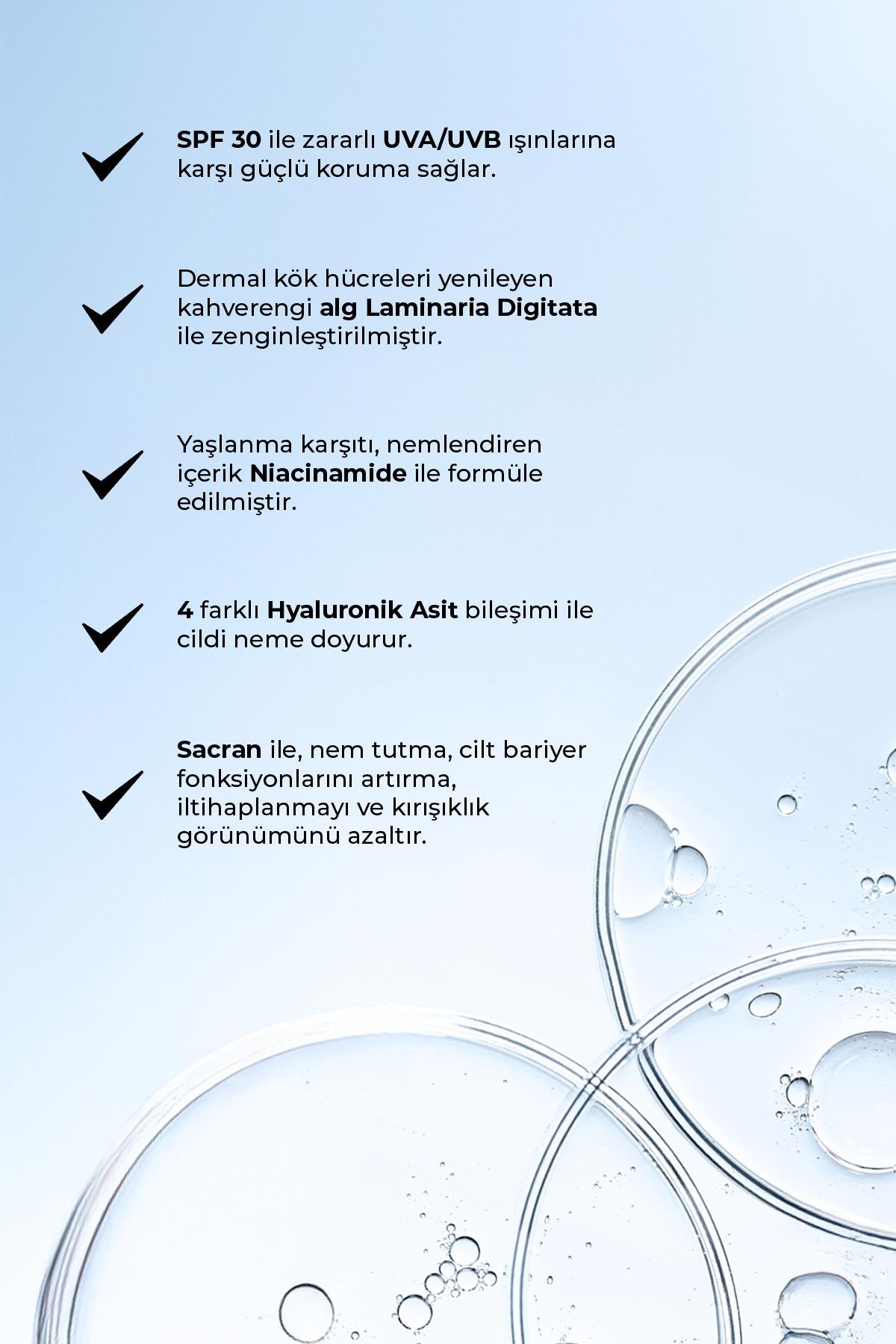 Kırışıklık Karşıtı Nemlendirici SPF30 Parlak Bitişli Fondöten - Care Enhancer 806 Pale Apricot