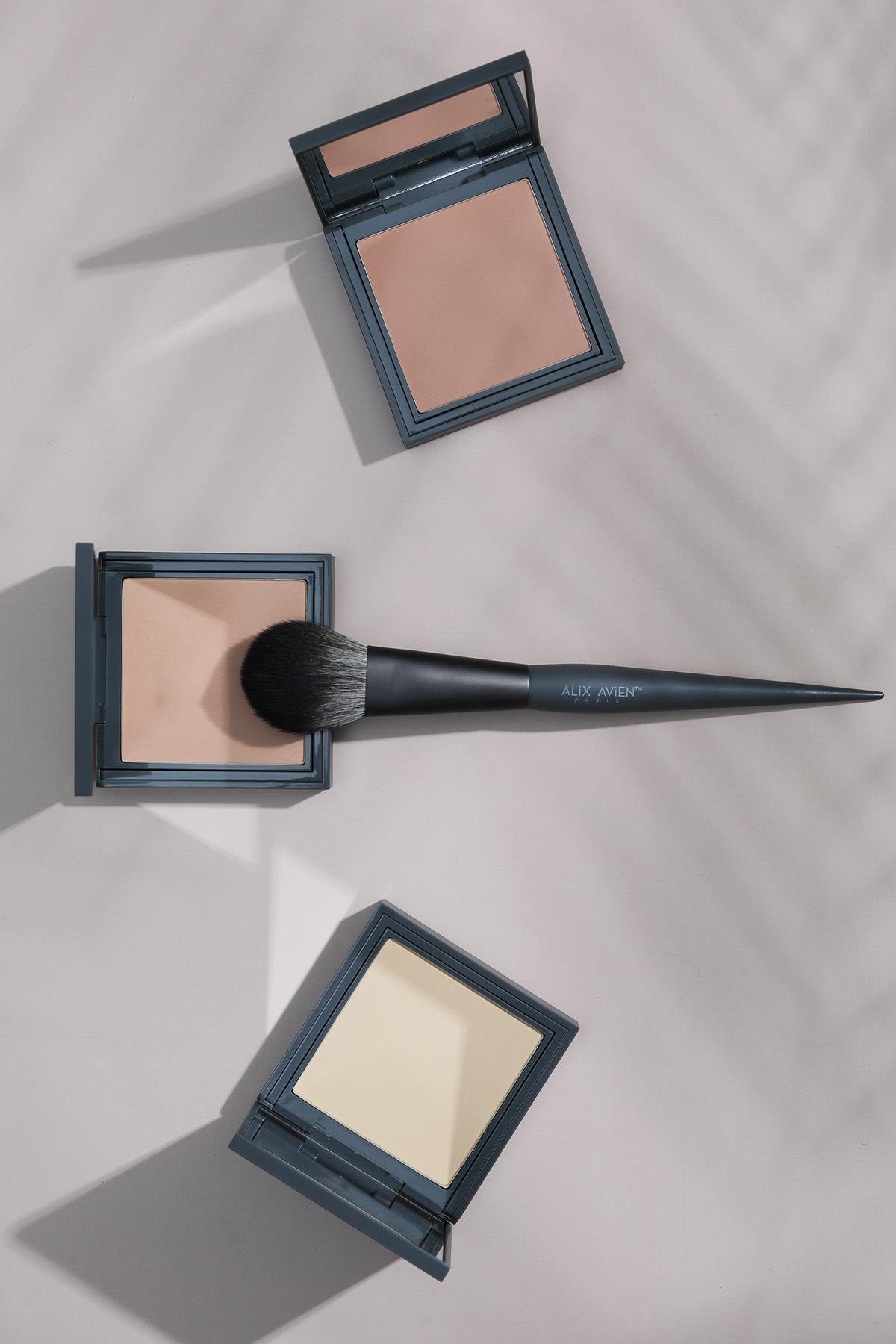 Kompakt Pudra - 12 Saate Kadar Kalıcılık - Soğuk Cilt Alt Tonu - Compact Powder P08 Cool Rose