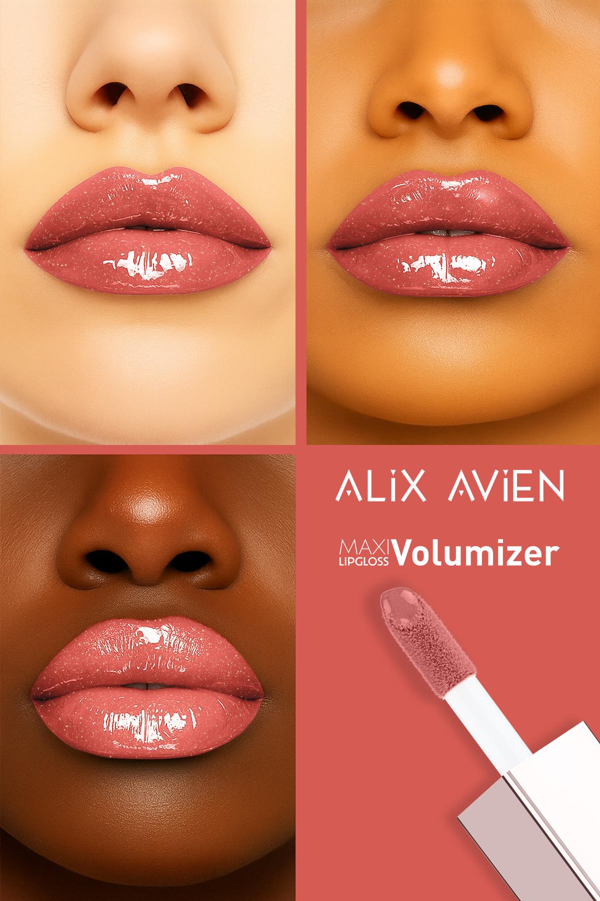 Maxivolumizer Lipgloss 213 - Mirrored Pink - Kalıcı ve Nemlendirici Ruj - Dolgunlaştırıcı Etki
