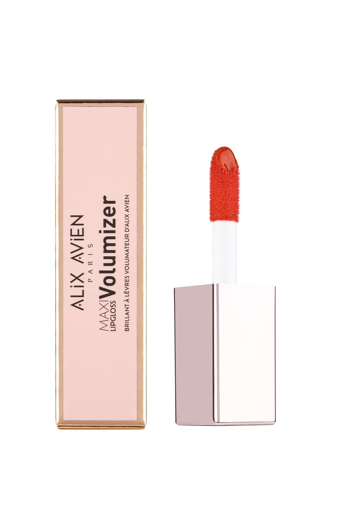 Maxivolumizer Lipgloss 218 - Red Hot Luster - Kalıcı ve Nemlendirici Ruj - Dolgunlaştırıcı Etki