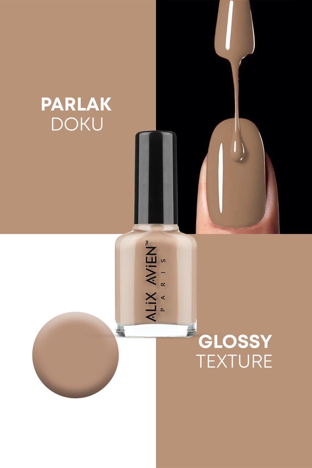 Nude Oje 51 - Uzun Süreli Kalıcılık Hızlı Kuruma - Nail Lacquer 51