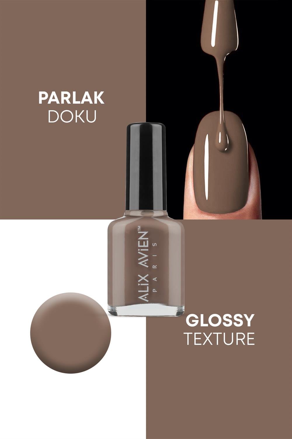 Nude Oje 52 - Uzun Süreli Kalıcılık Hızlı Kuruma - Nail Lacquer 52