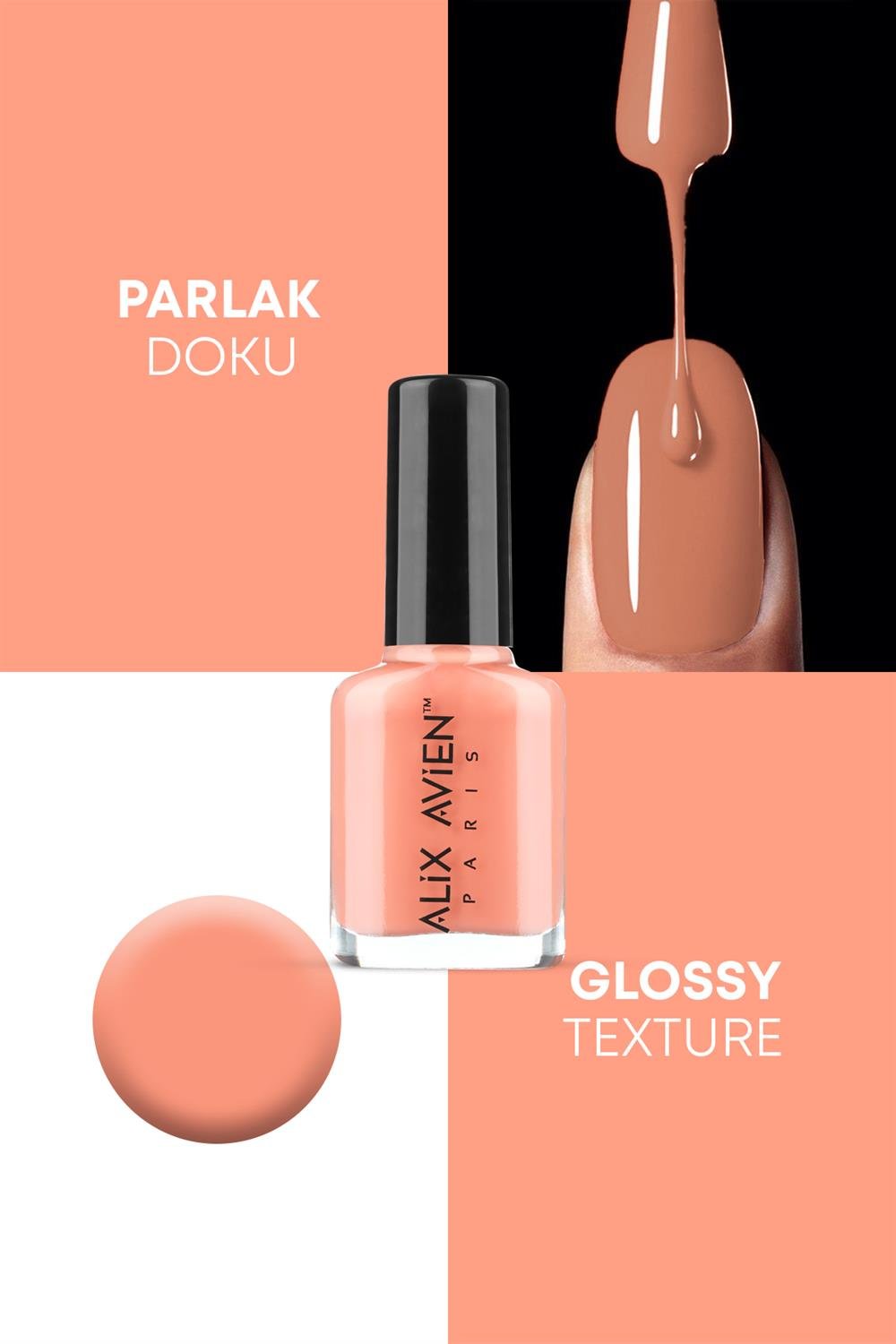 Oje 48 - Uzun Süreli Kalıcılık Hızlı Kuruma - Nail Lacquer 48