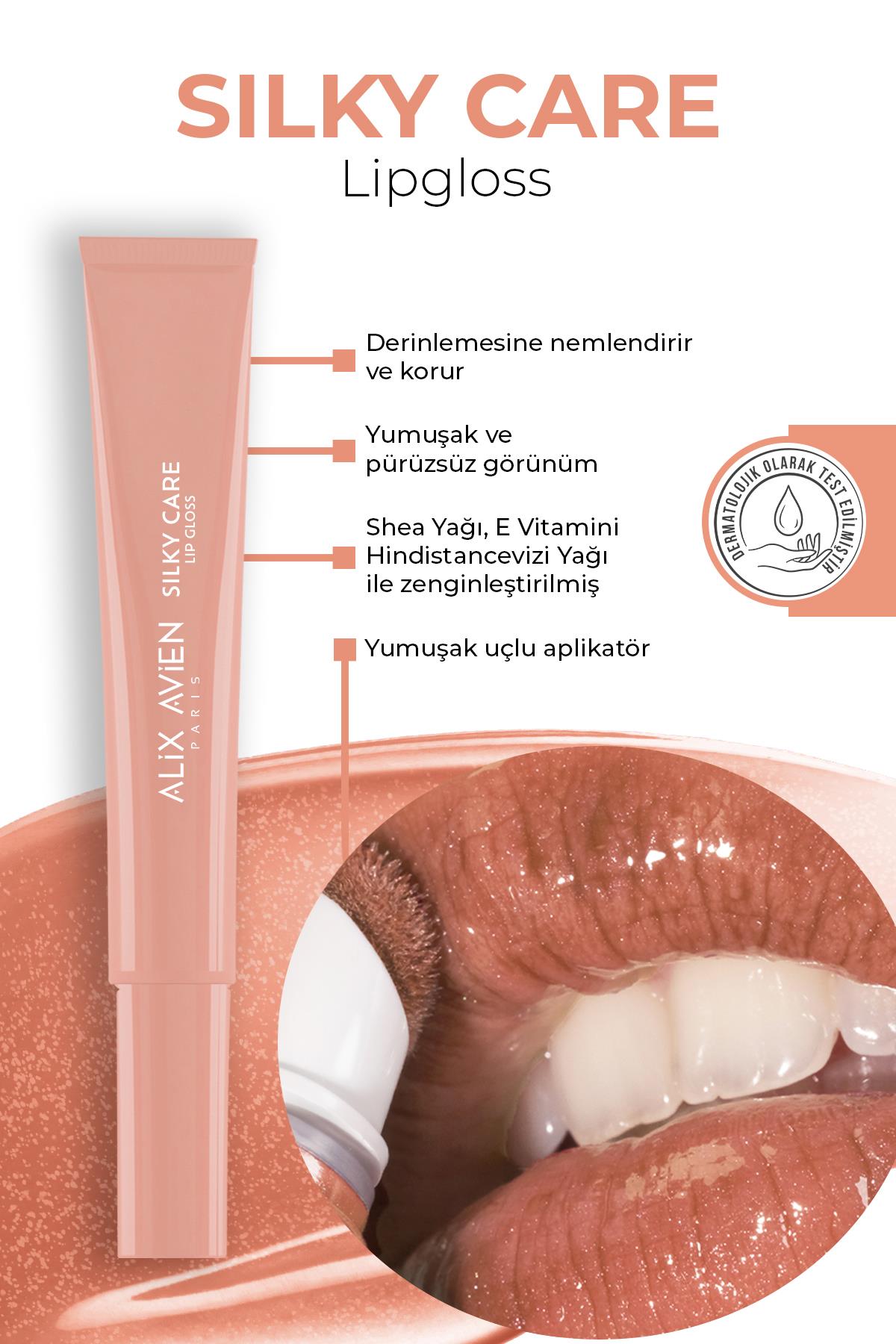 Silky Care Lipgloss 301 - Pure Copper