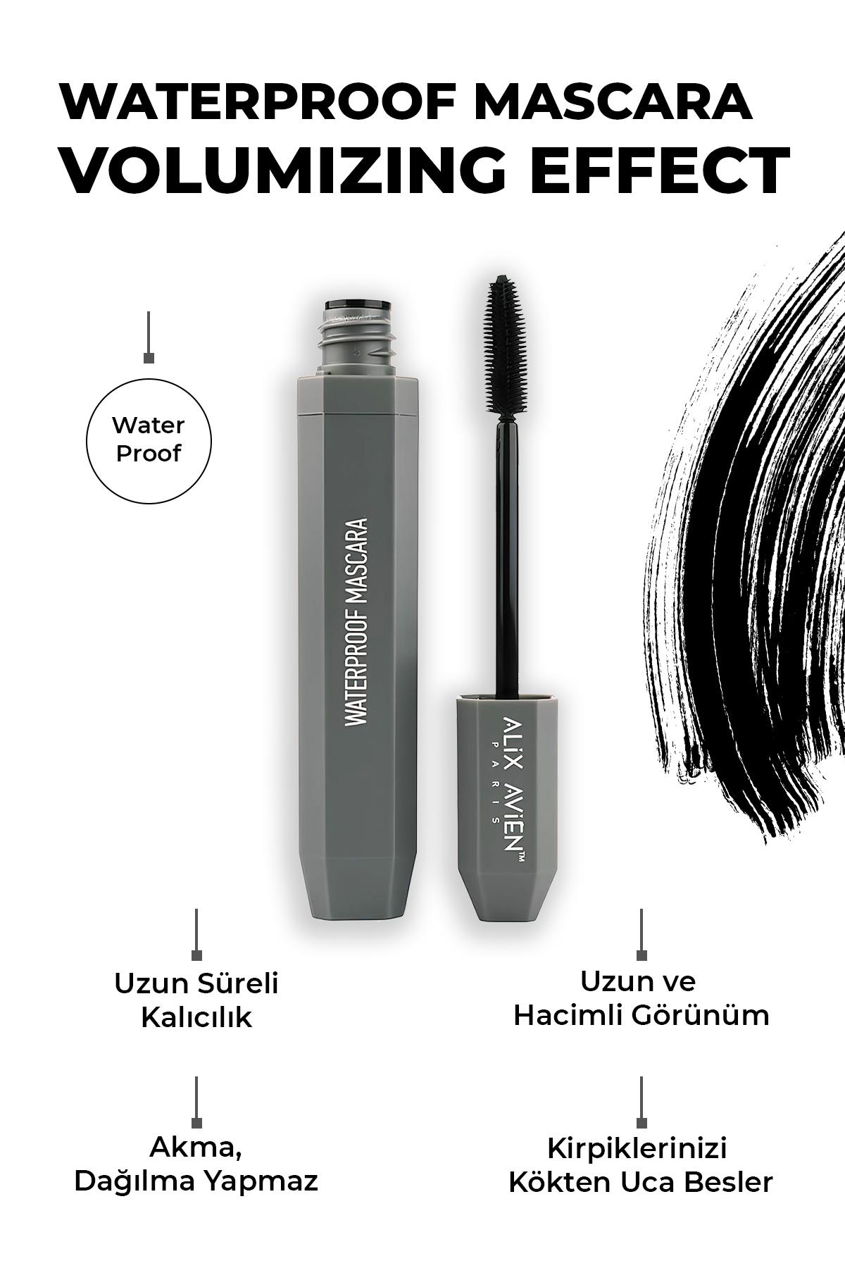 Suya Dayanaklı & Hacim Veren Maskara - Waterproof Mascara